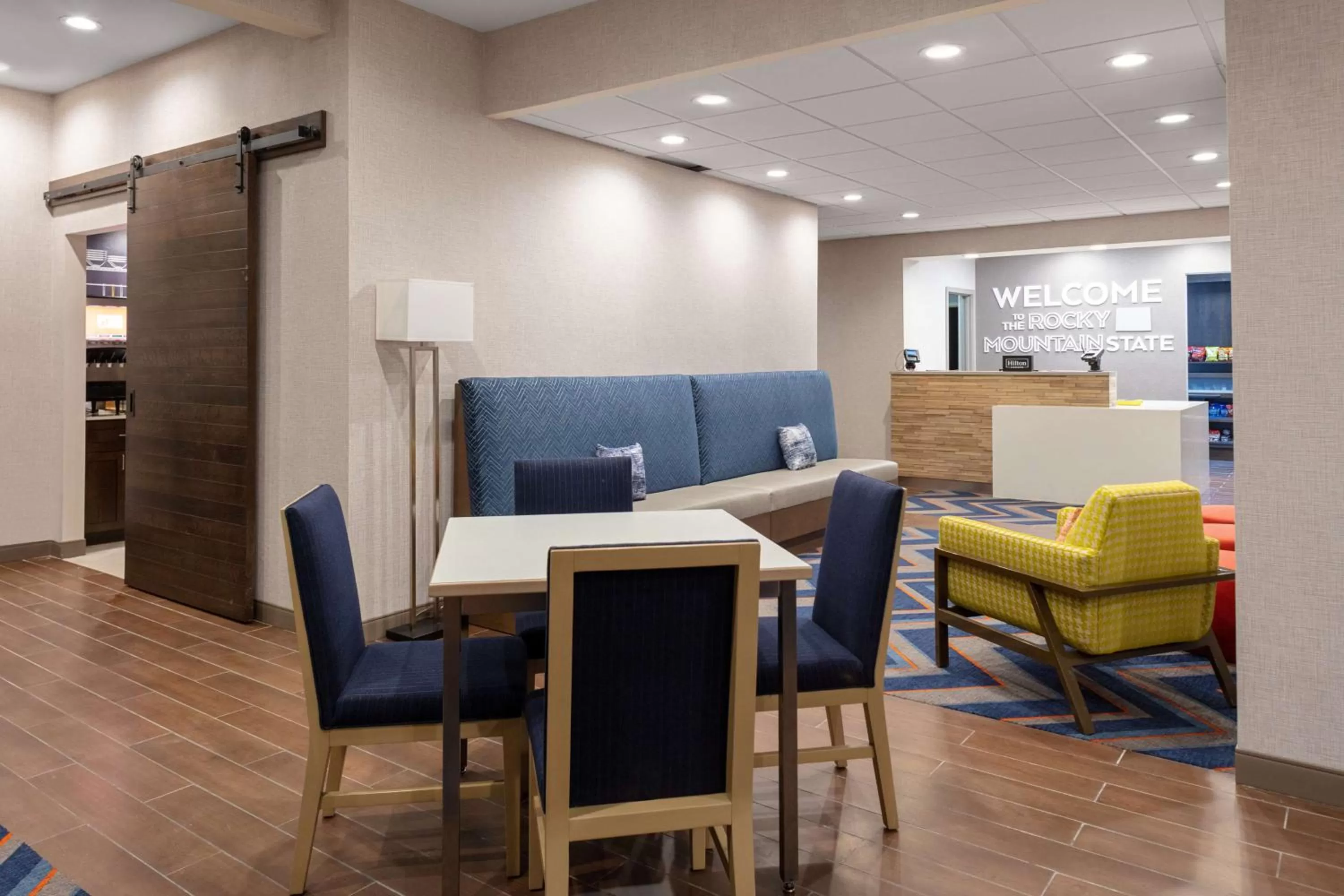 Lobby or reception in Hampton Inn Castle Rock