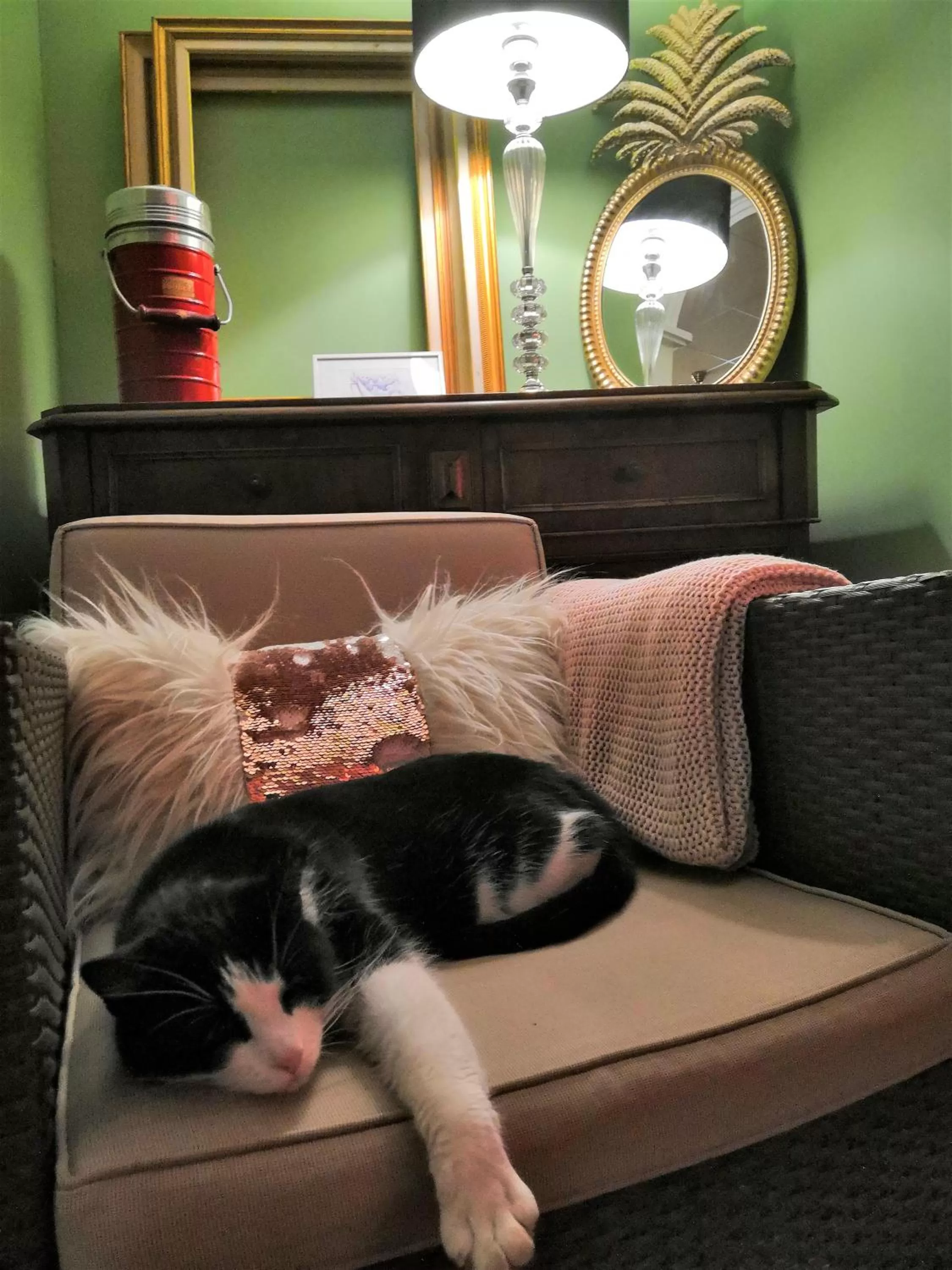 Living room in Hôtel Le Victoria