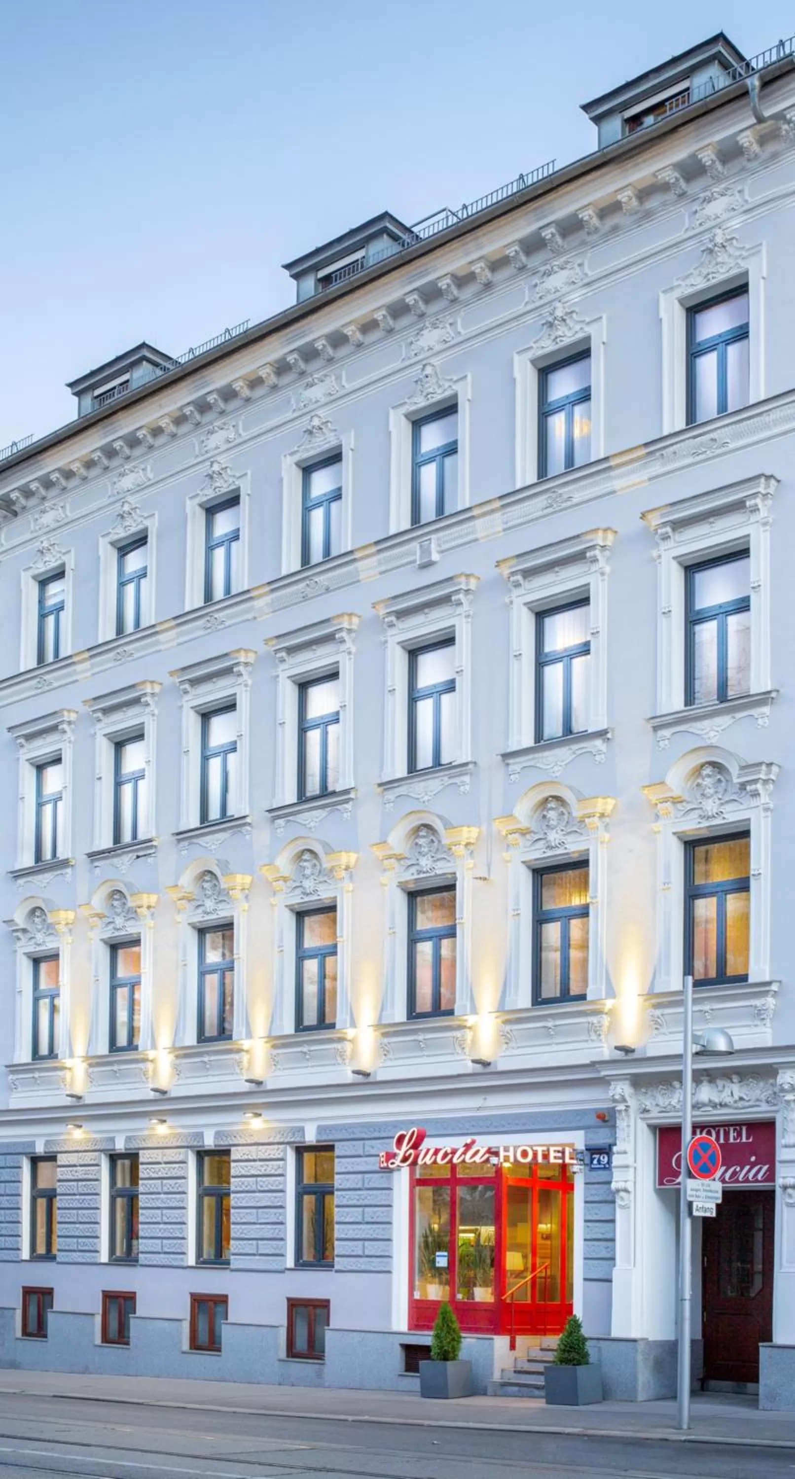 Property building in Hotel Lucia