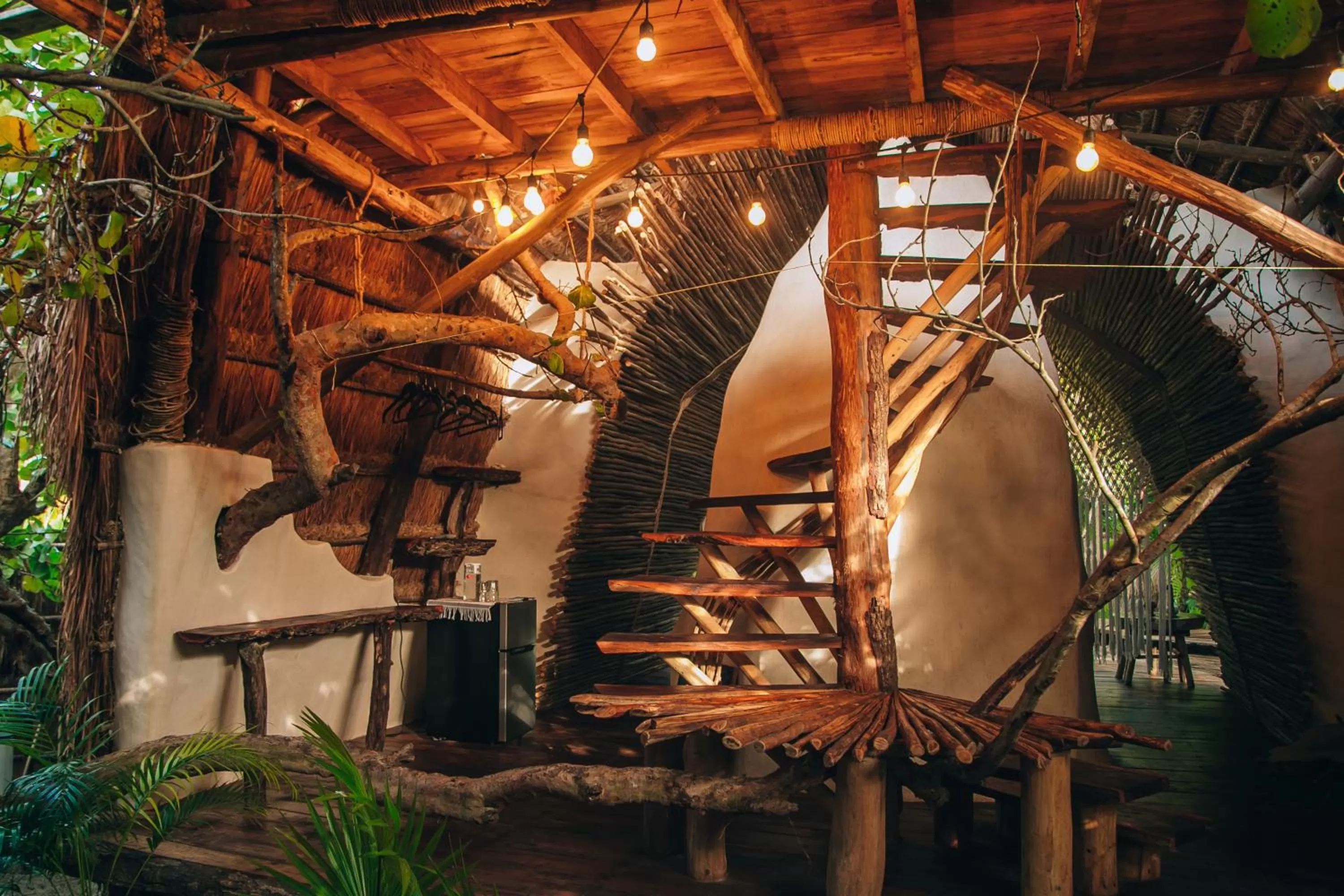 Bedroom in Ikal Tulum Hotel