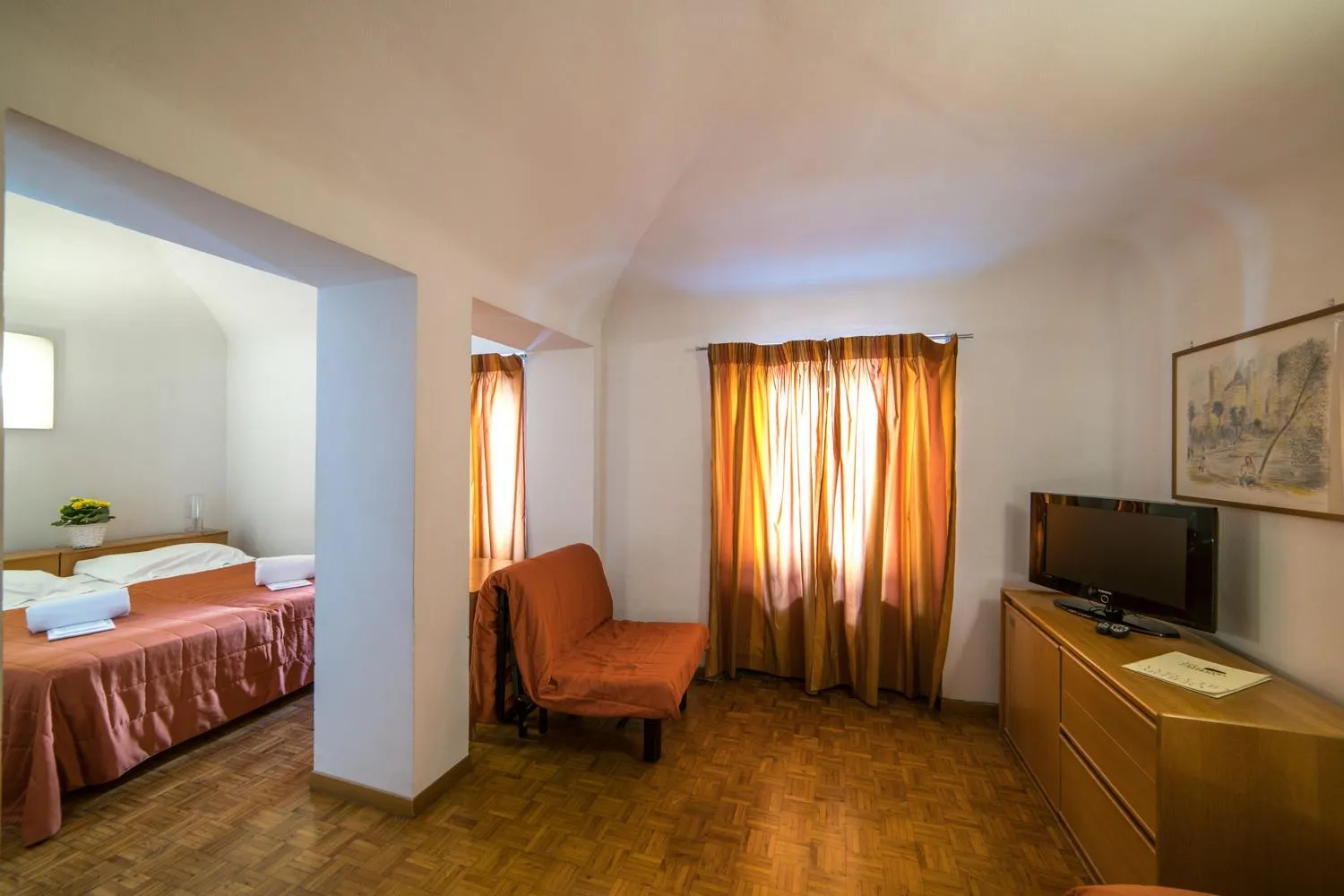 Photo of the whole room, Bed in La Vecchia Cartiera