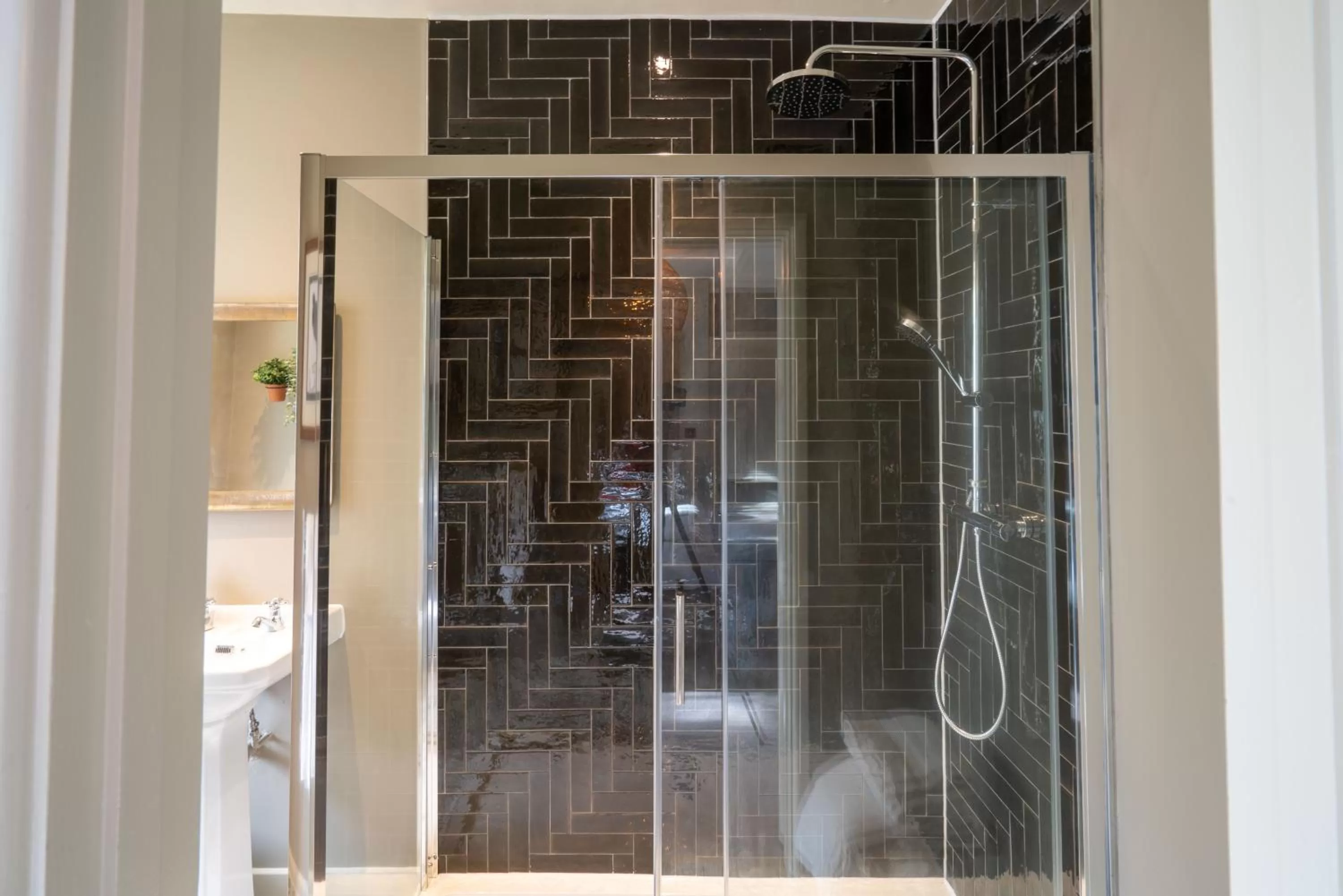 Shower in The George Inn & Plaine