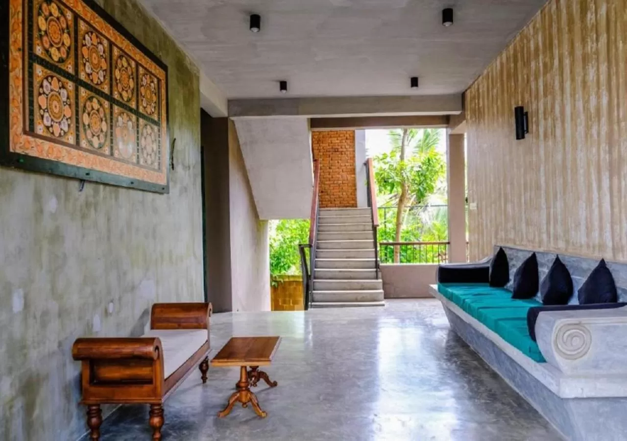 Seating area in Ayur Ayur Resort & Ayurveda Retreat