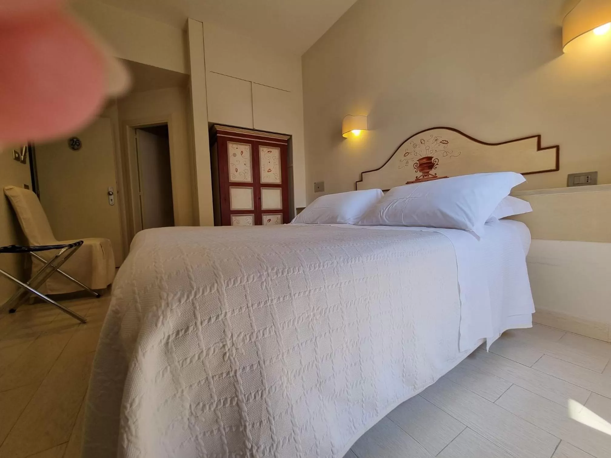 Bedroom, Bed in Hotel Virgilio