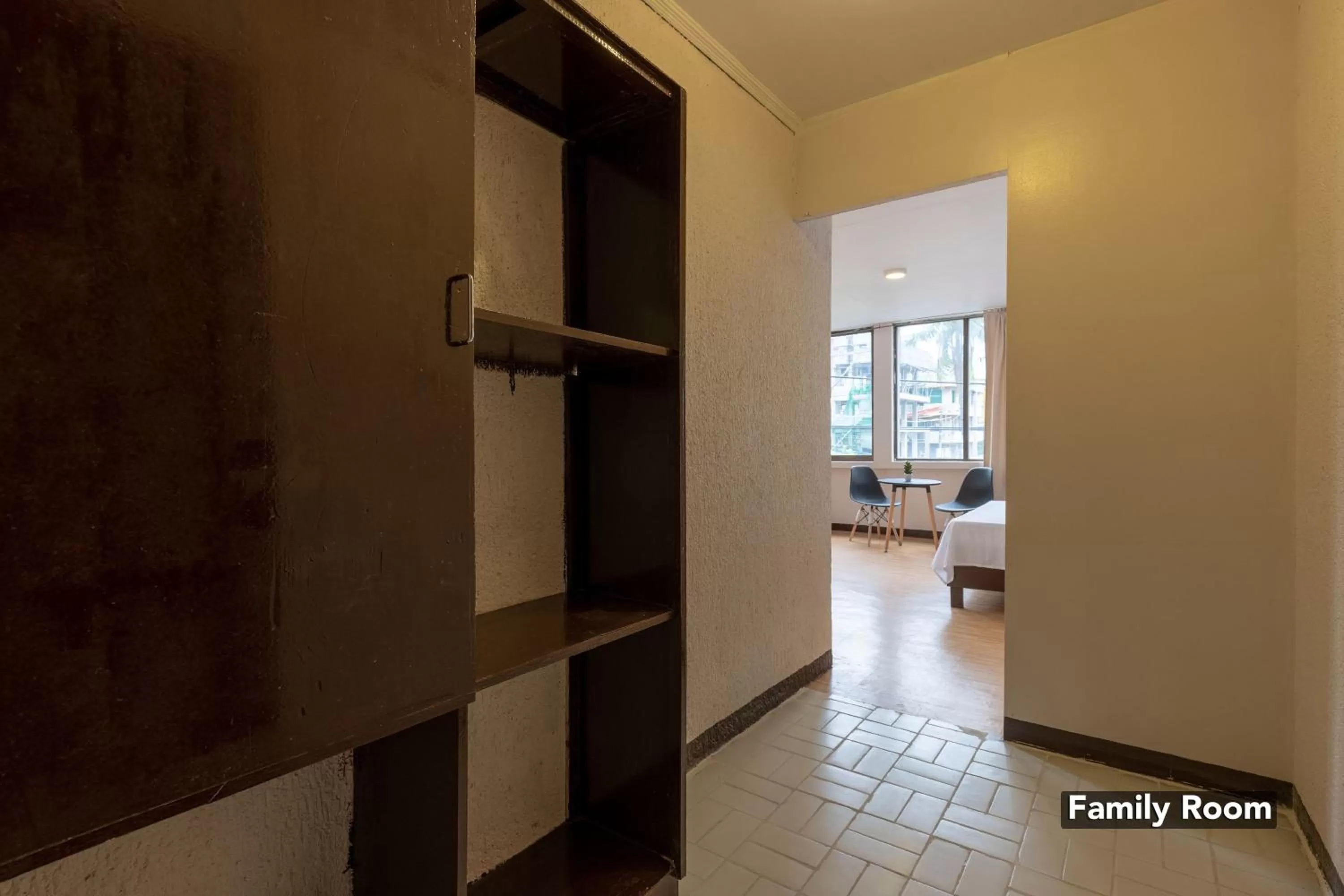 Bedroom in Victoria Mansions