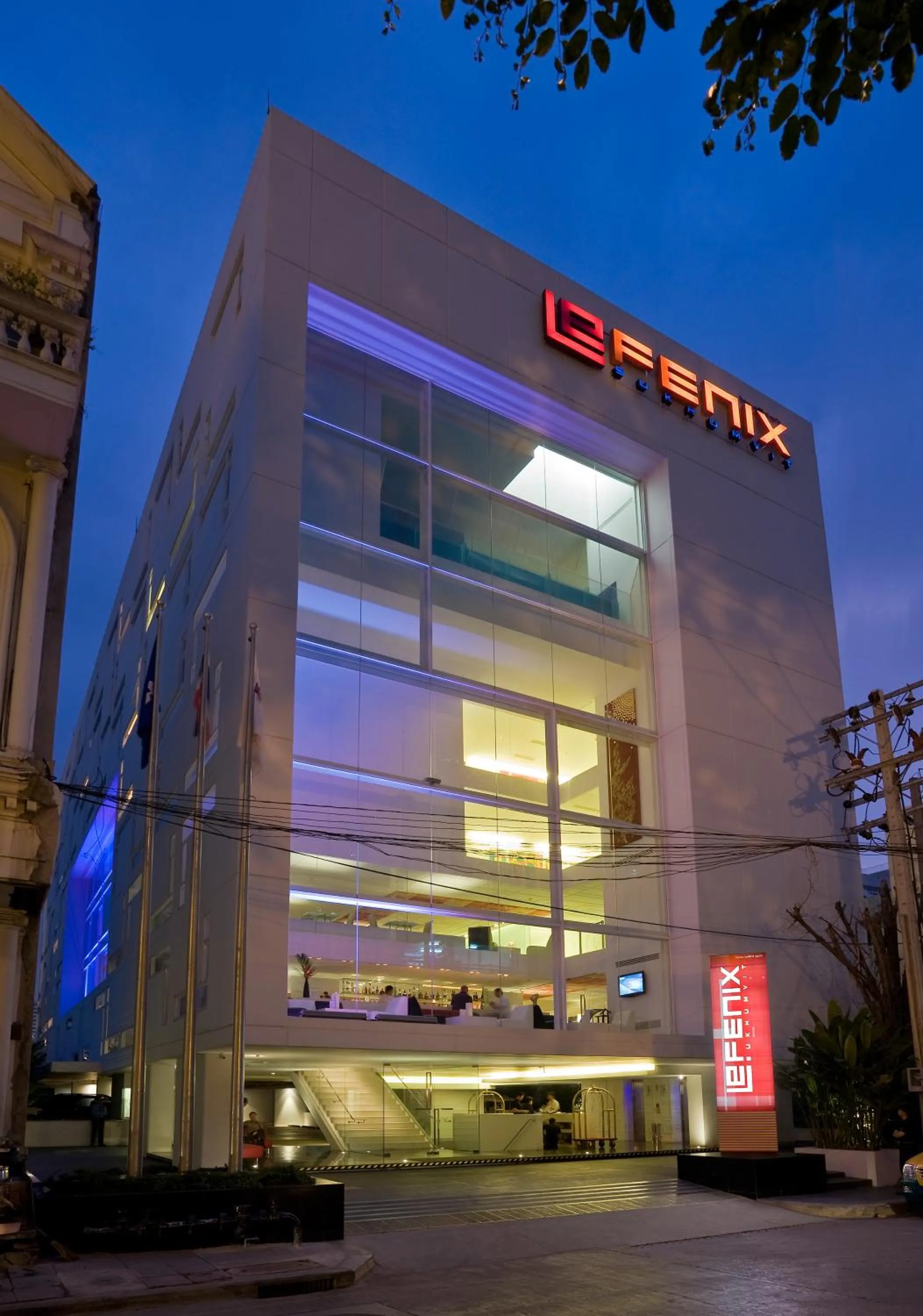 Facade/entrance in Le Fenix Sukhumvit 11 Bangkok