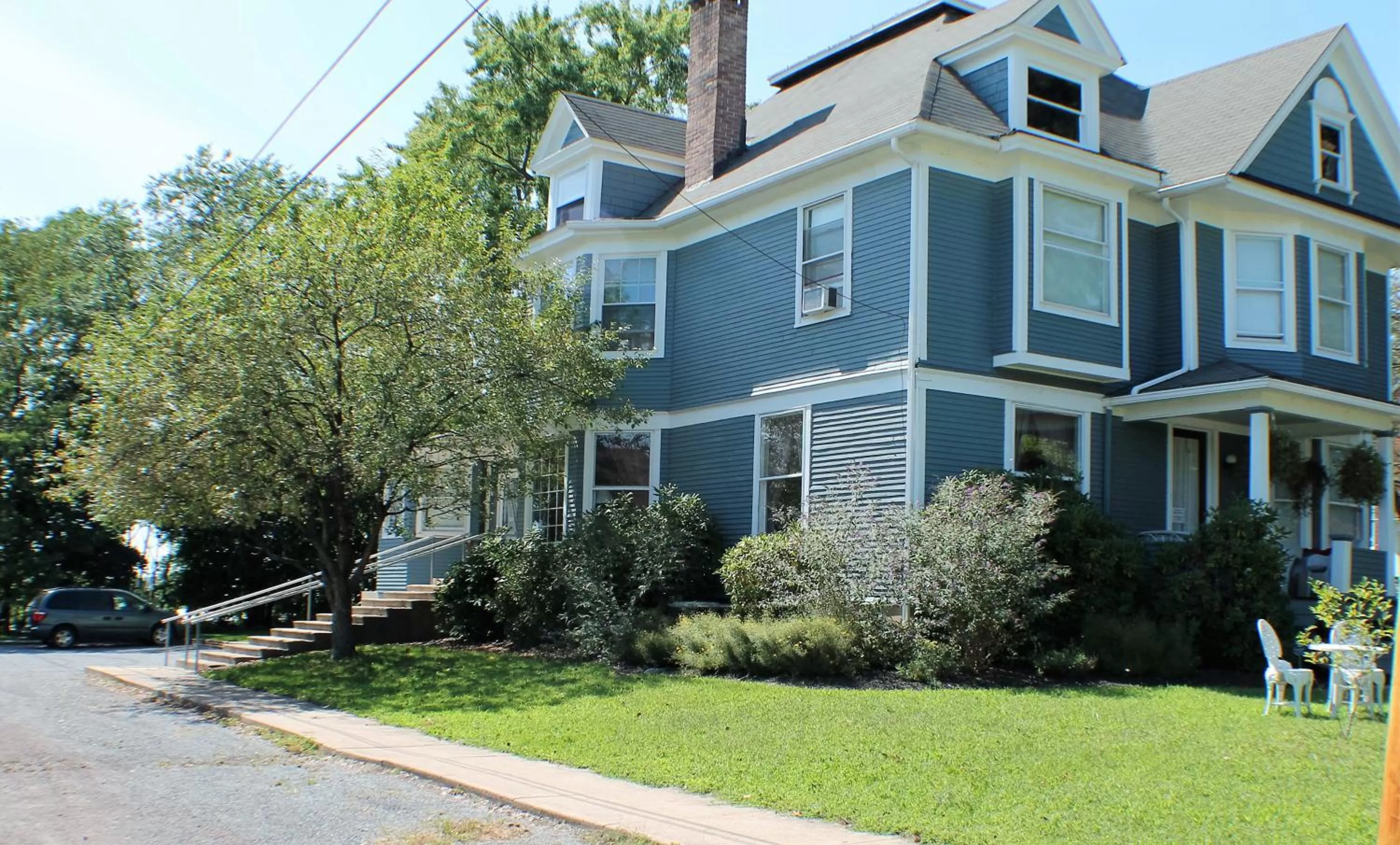 On site, Garden in The White Birch Inn