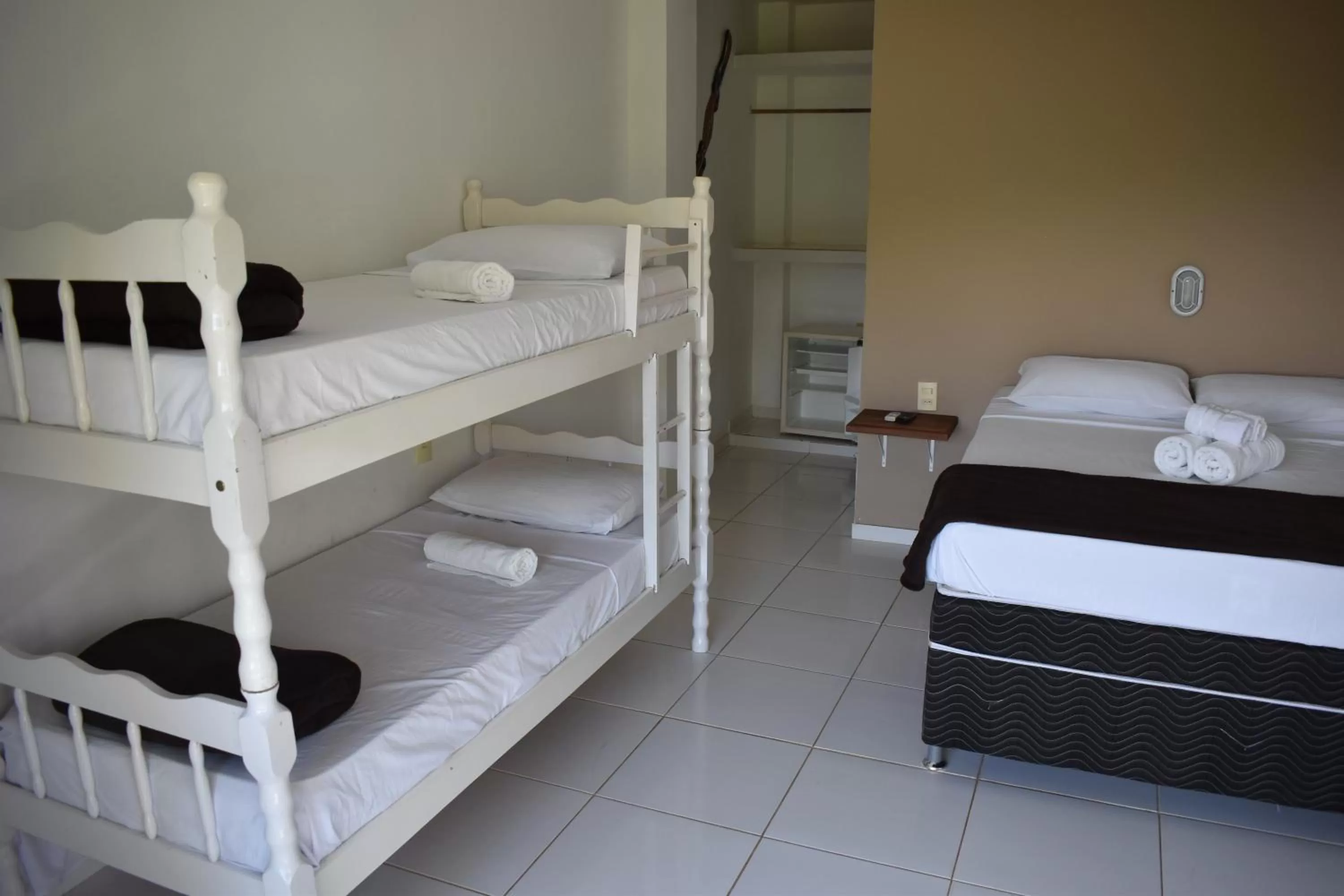 Bedroom, Bunk Bed in pousada CASA 29 BÚZIOS