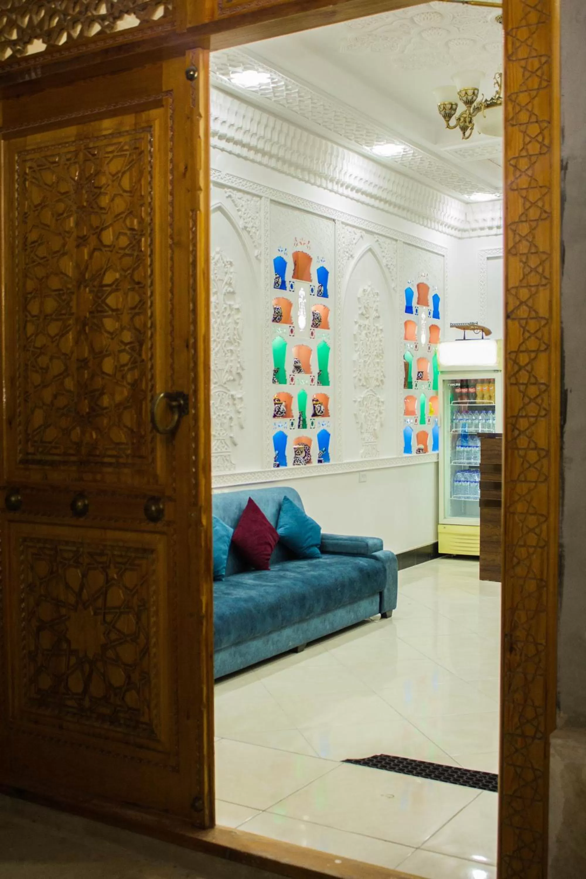 Living room, Seating Area in Jahangir Boutique Bukhara
