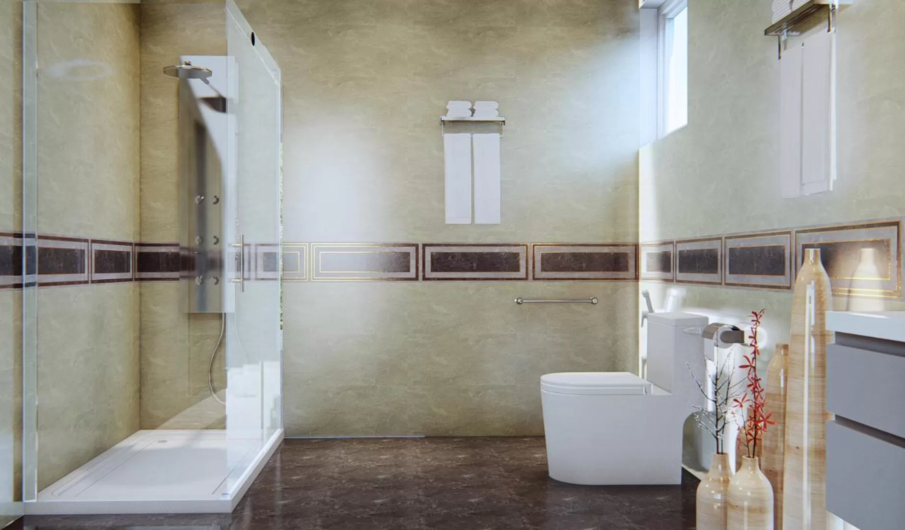 Bathroom in Lantana Hotel