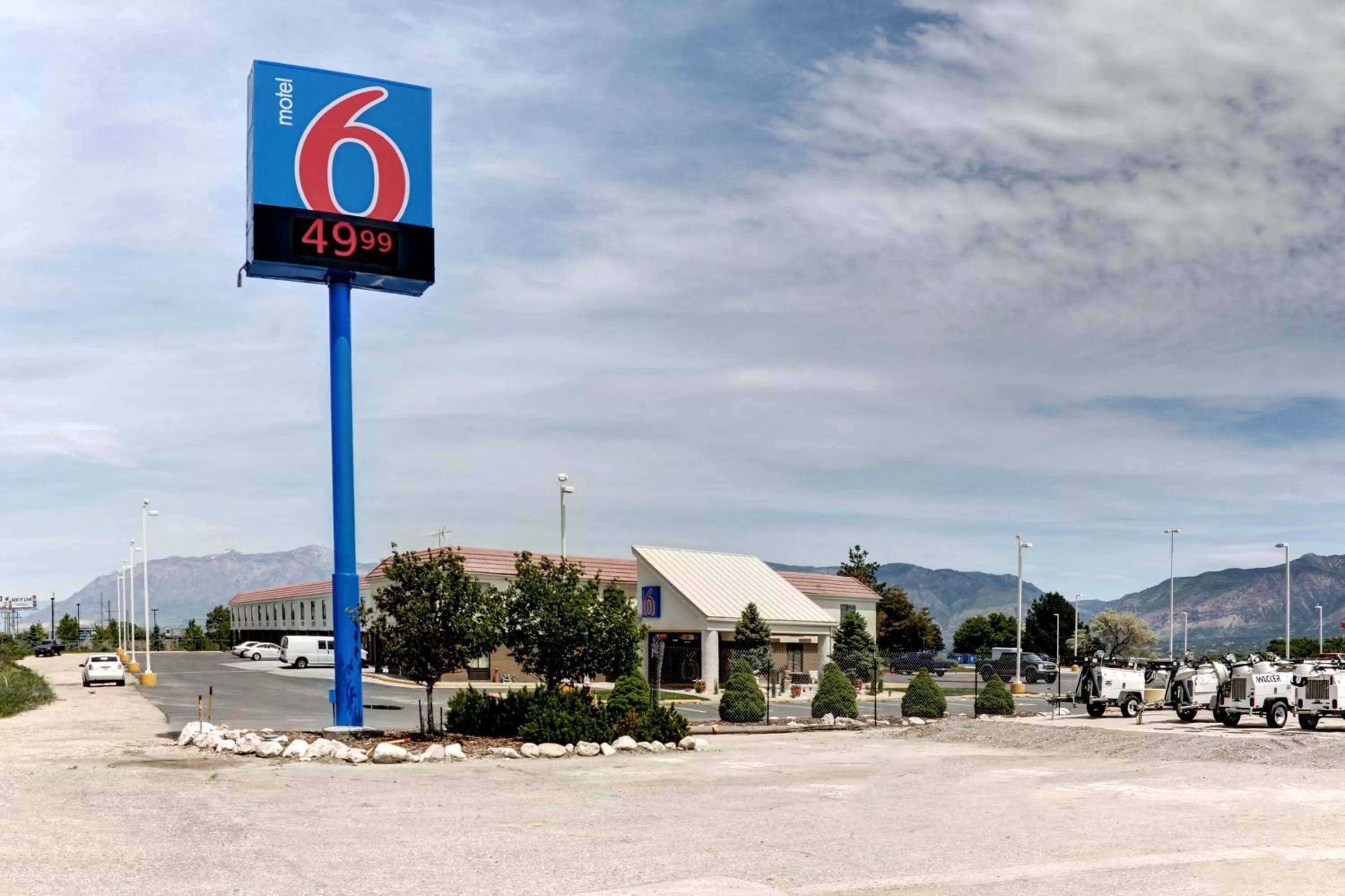 Property logo or sign in Motel 6-Ogden, UT - Riverdale