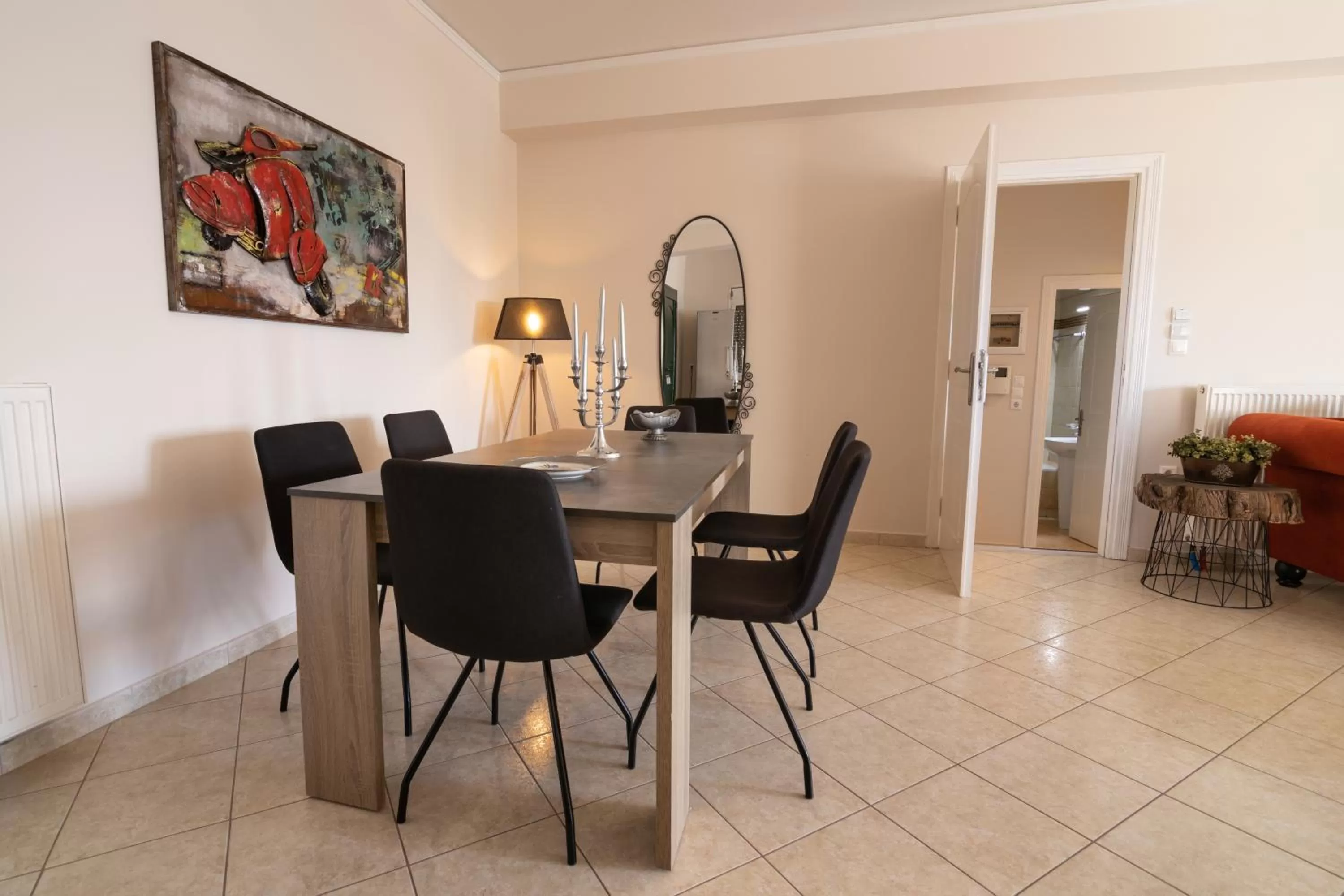 Seating area in Votsalakia Hotel & Luxury Apartments