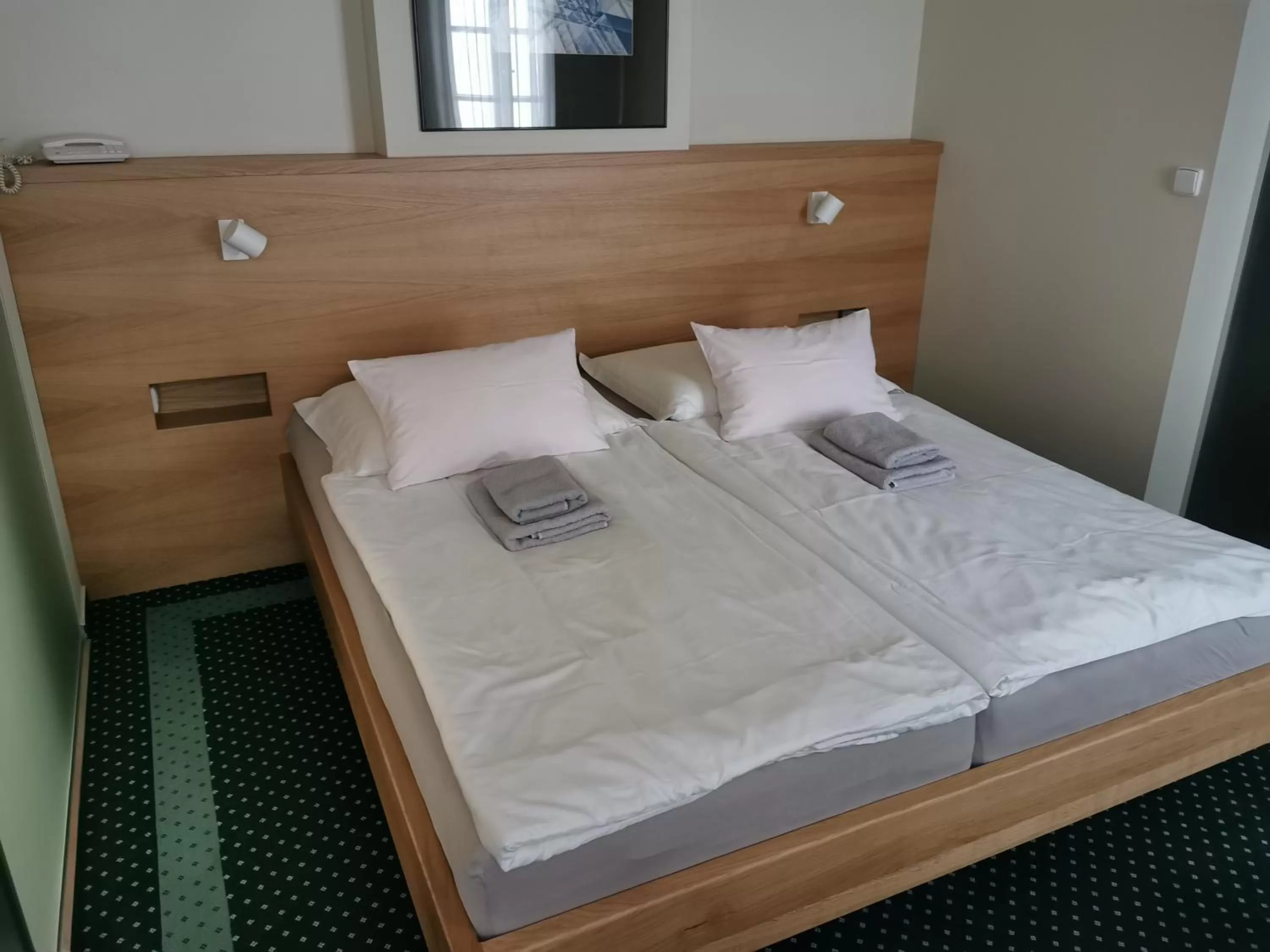 Bed in Hotel Vacek Pod Věží