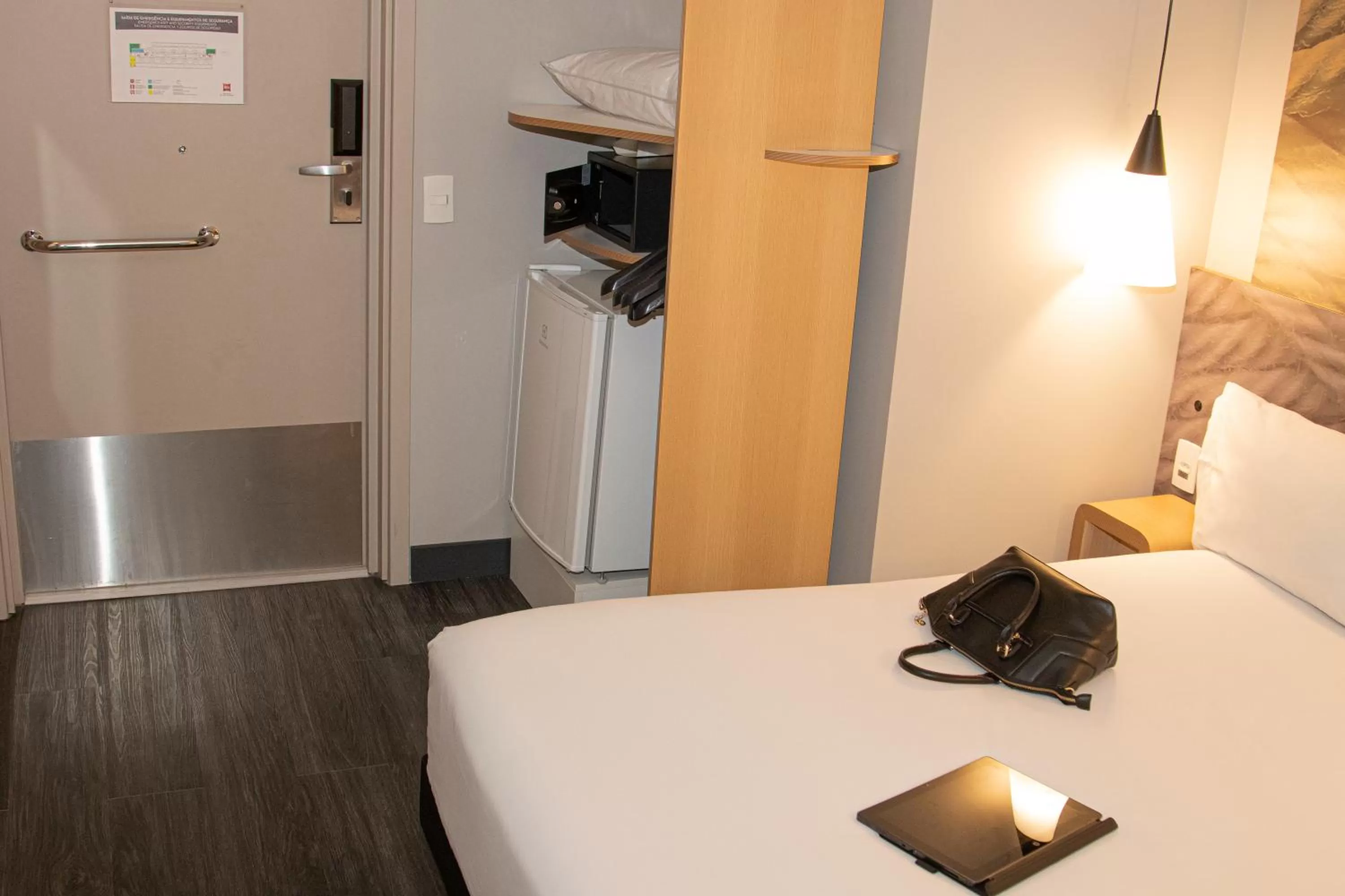 Bed in ibis Sao Paulo Tatuape