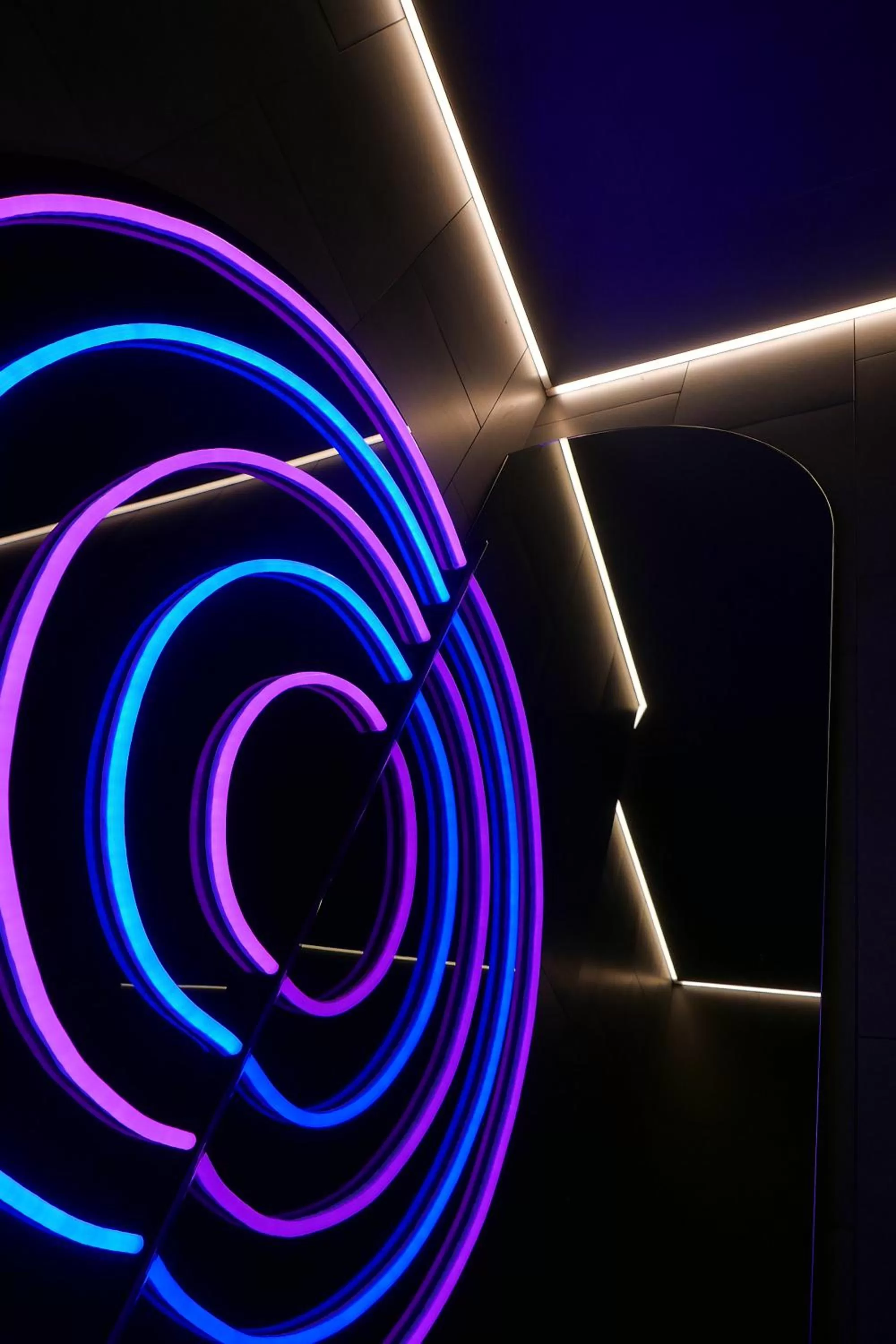 Decorative detail in Pangea Pod Hotel