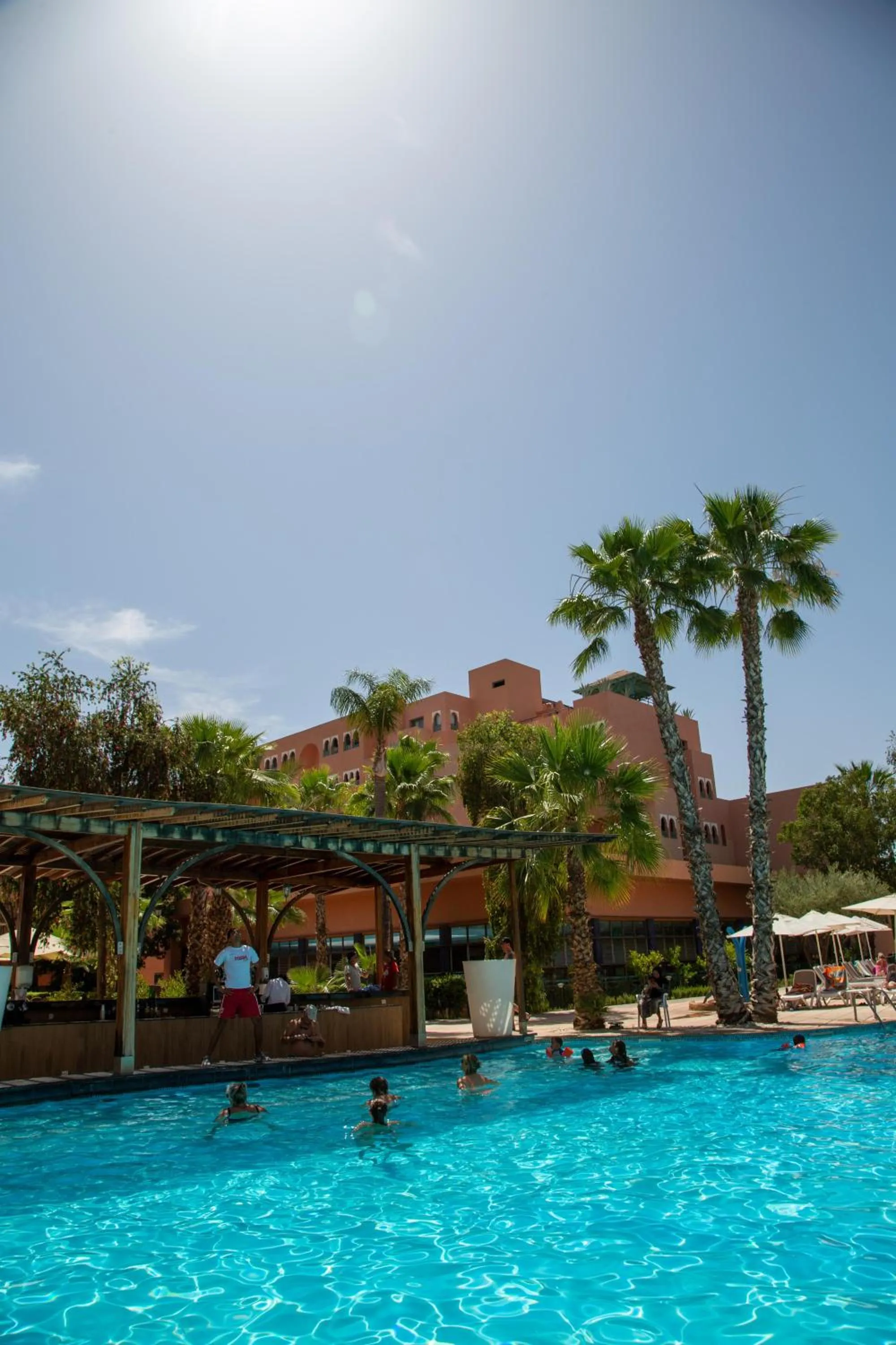Swimming pool in Rose Aqua Park Hotel