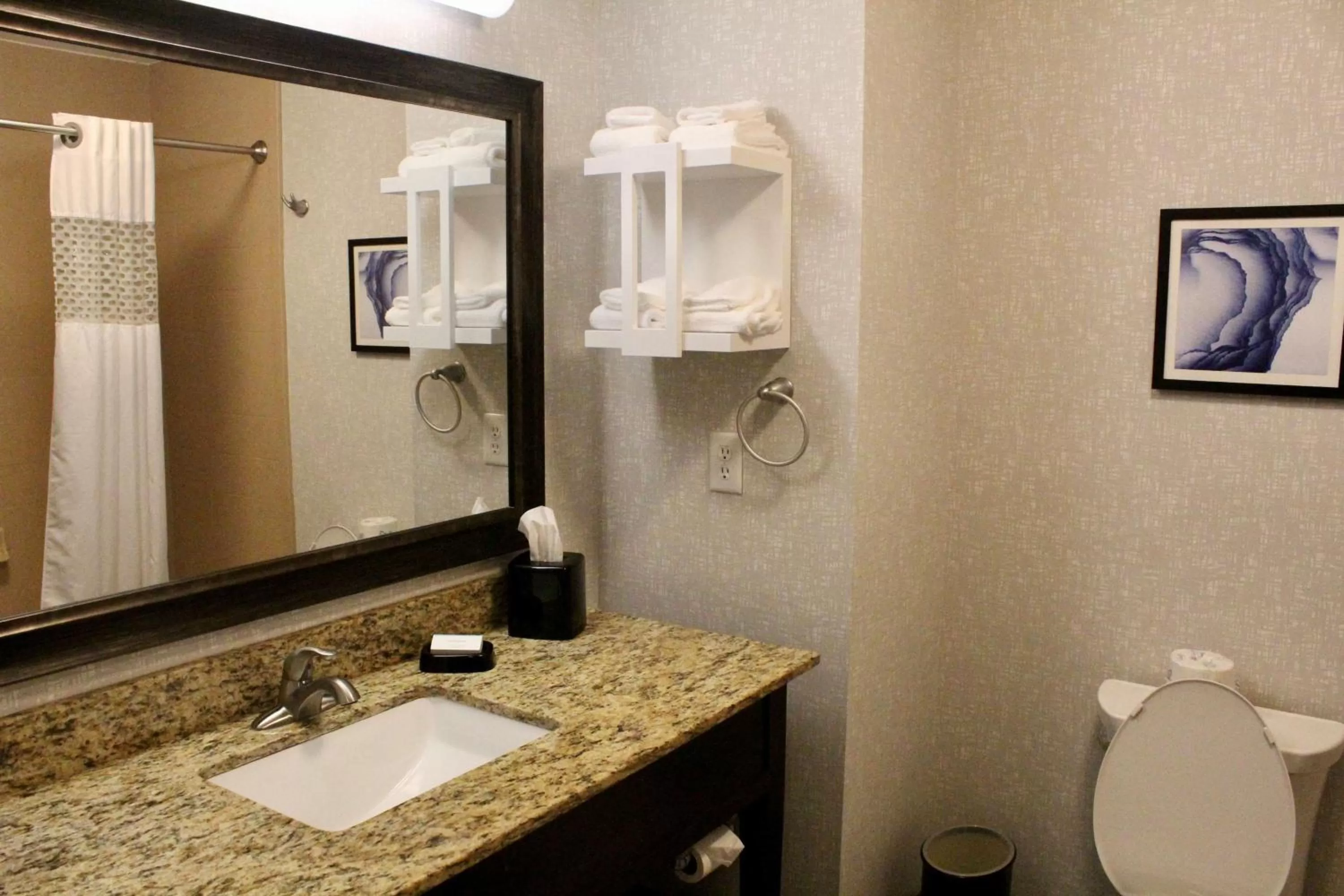 Bathroom in Hampton Inn Indianapolis NW/Zionsville