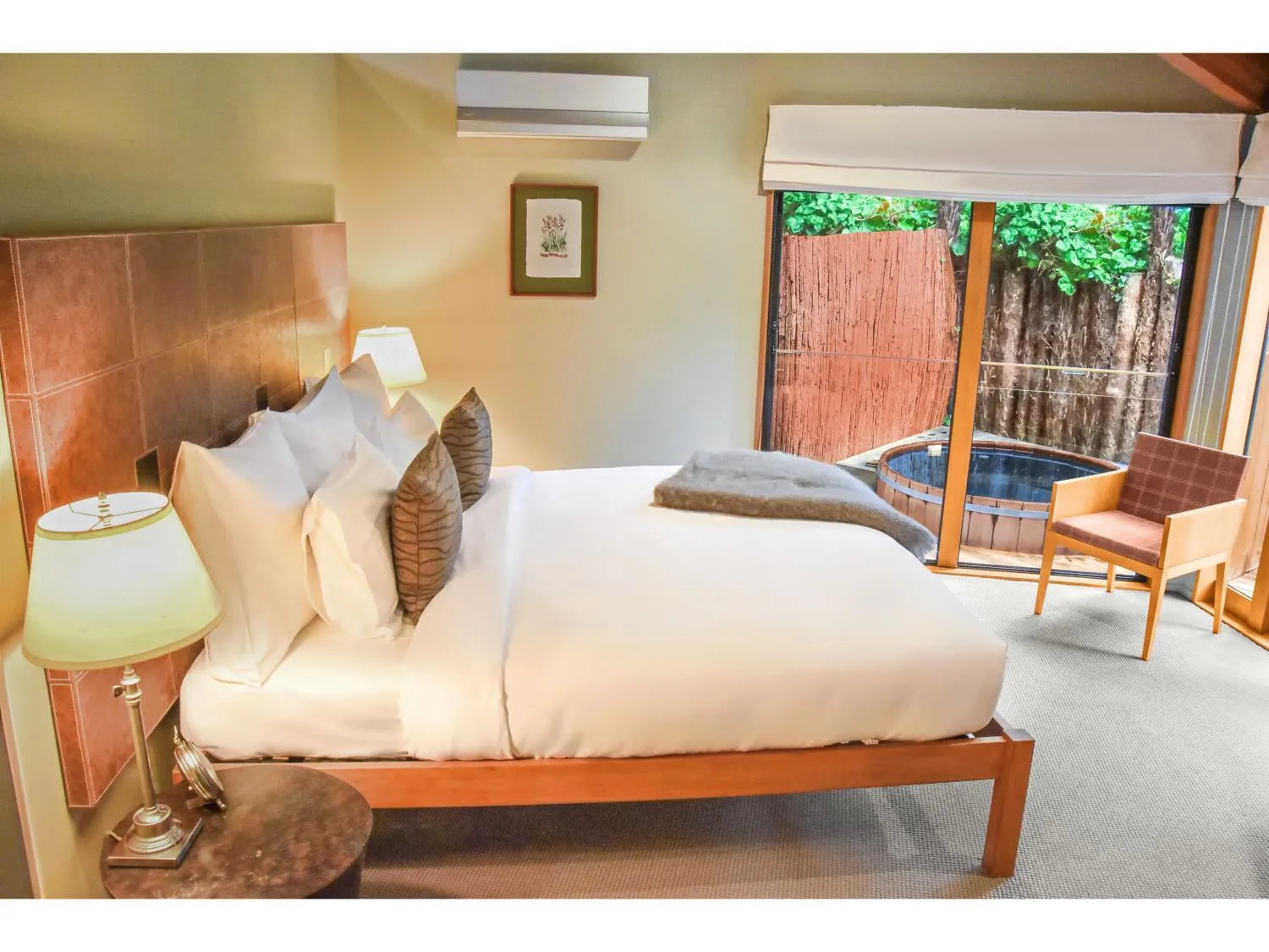 Bed in River Birches