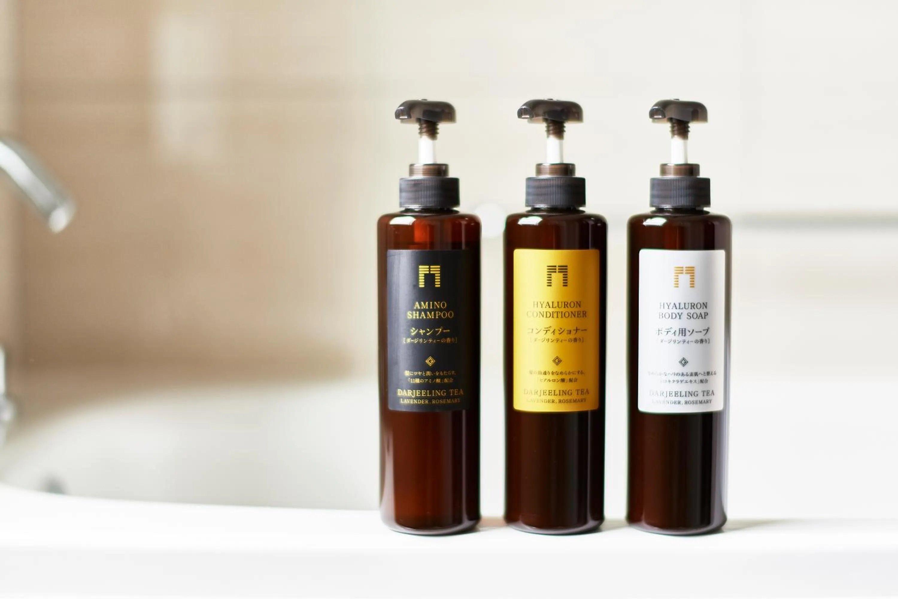 Bathroom in The Gate Hotel Kyoto Takasegawa by Hulic