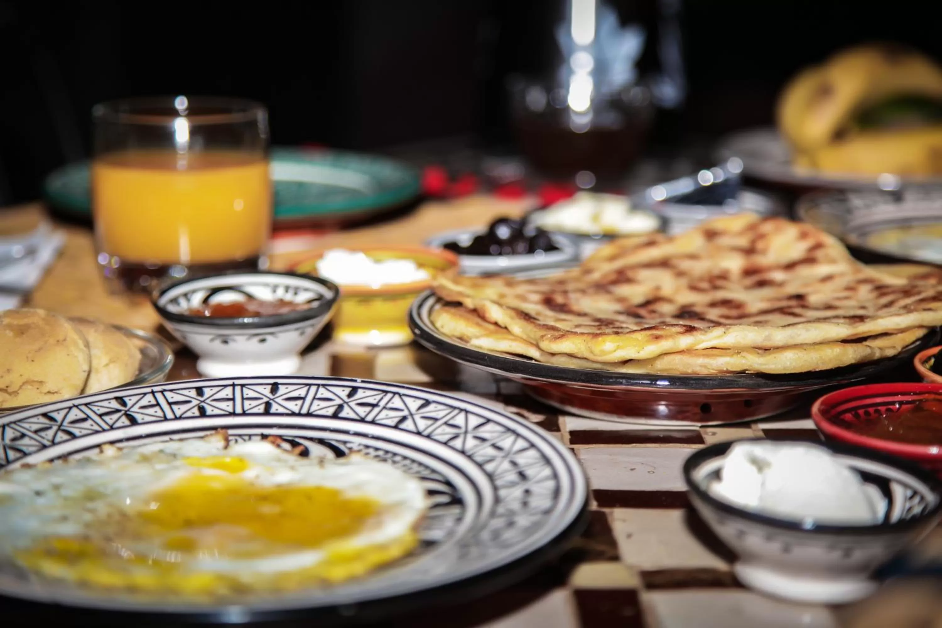 Food and drinks, Food in Héritage Lalla Aicha et SPA