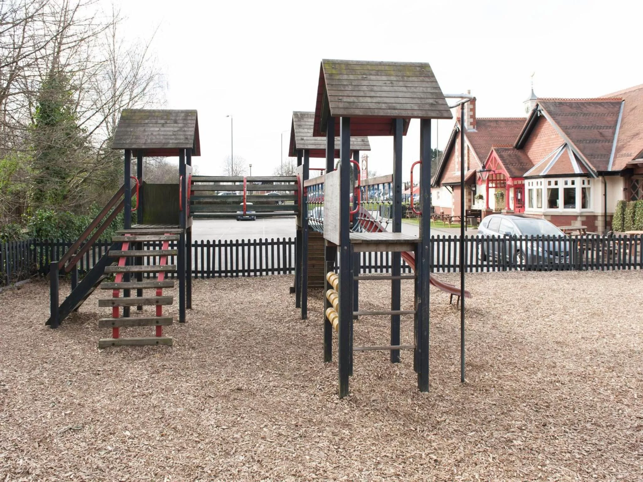 Children play ground in Kings Highway, Derby by Marston's Inns