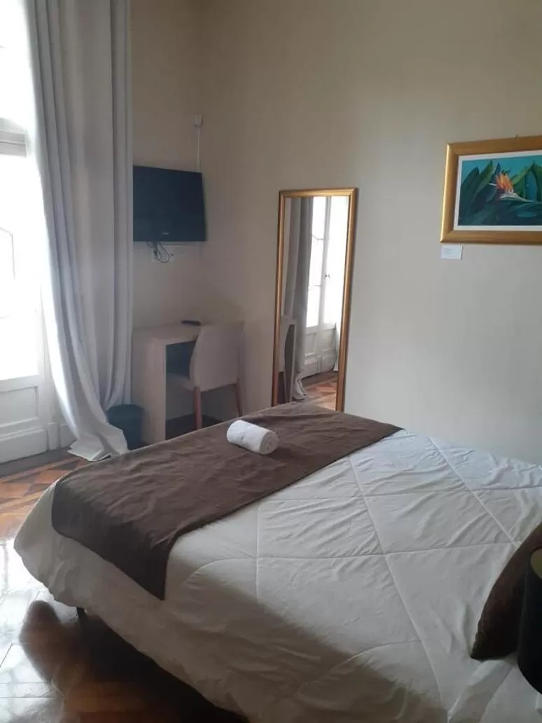 Bed in Hotel Praça da Matriz