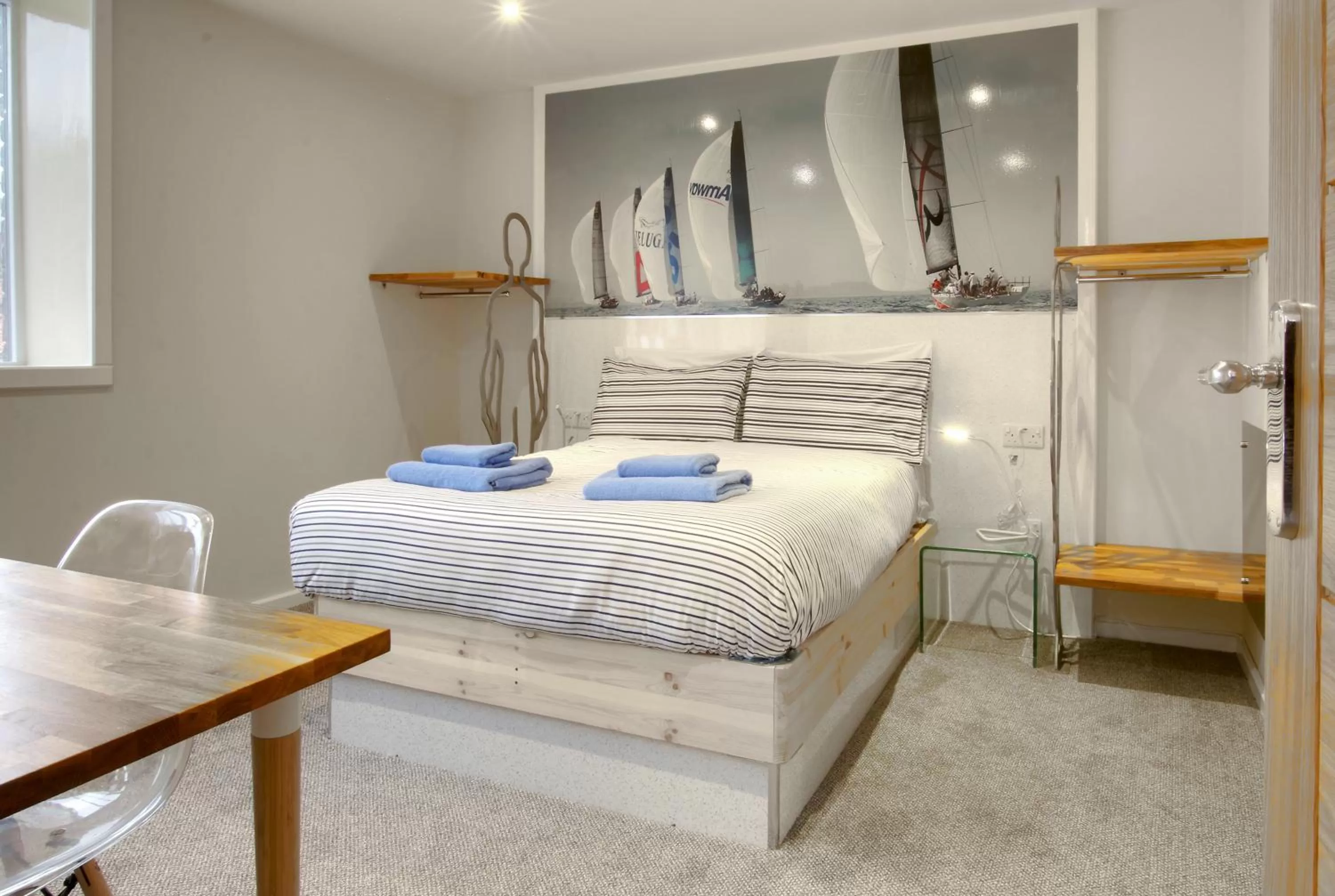 Bed in Silver Street Suites