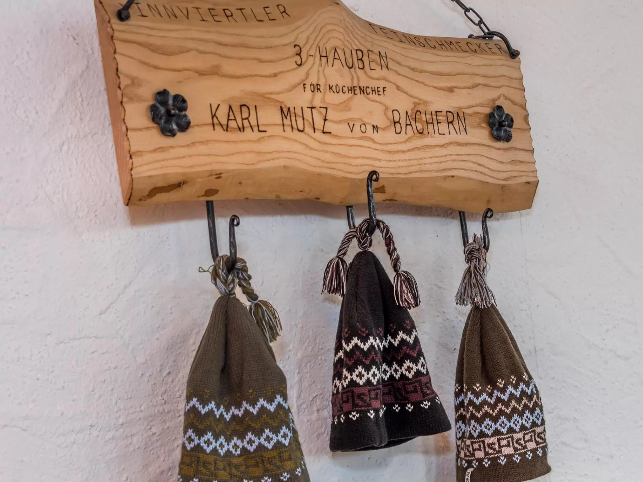 Decorative detail in Hotel Mutz