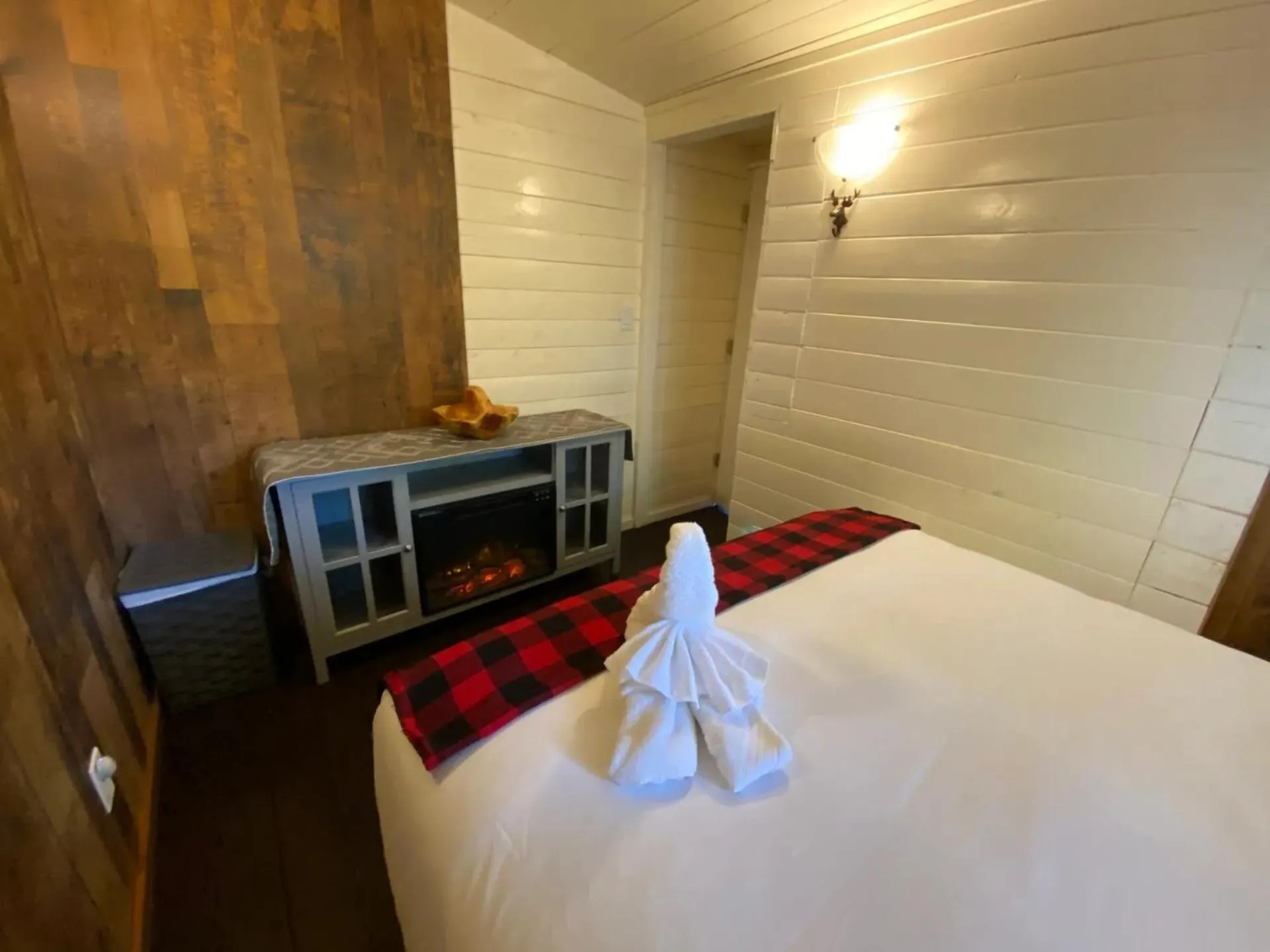 Bed in Woodhouse Cottages And Ranch