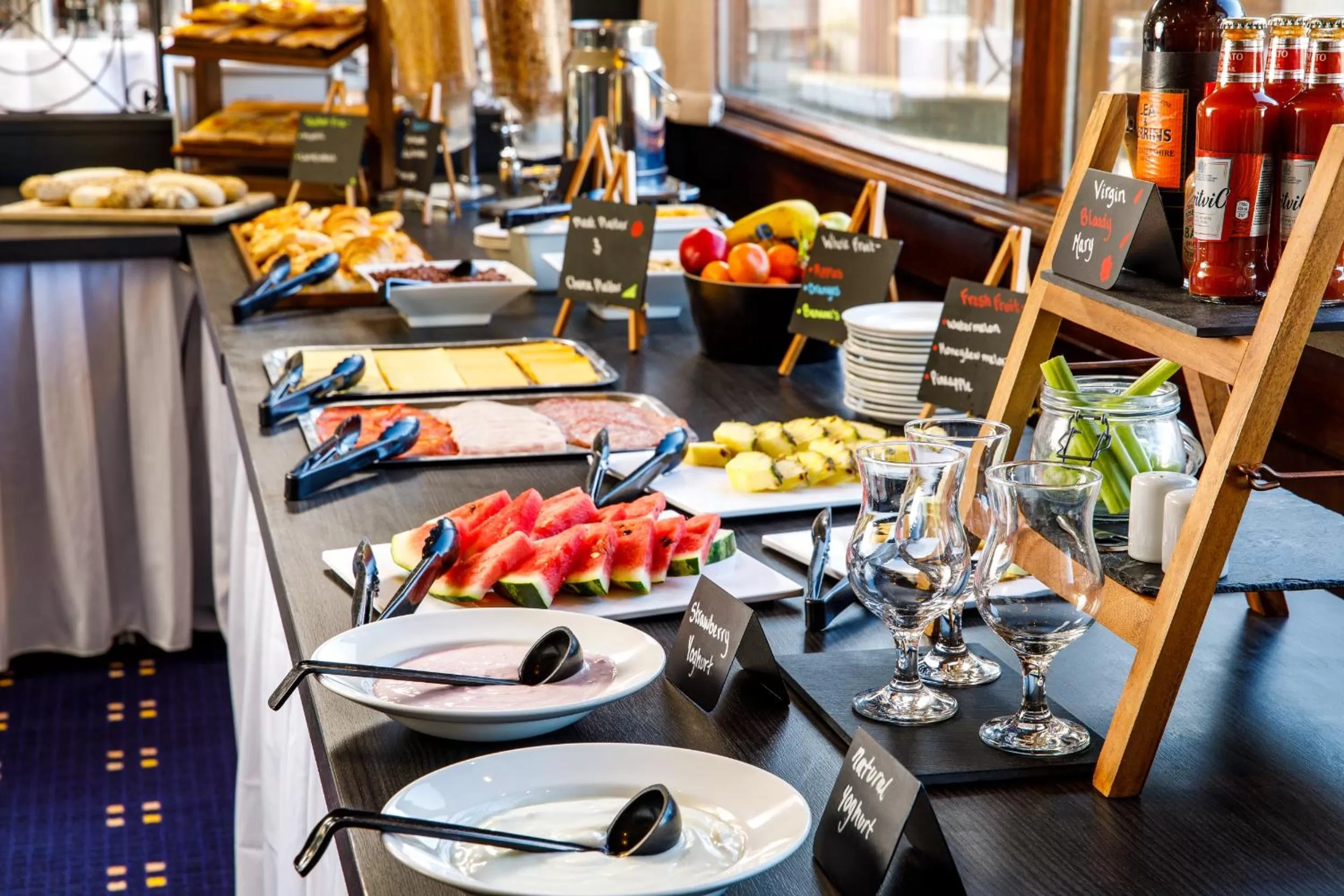 Breakfast in Mercure Ayr Hotel