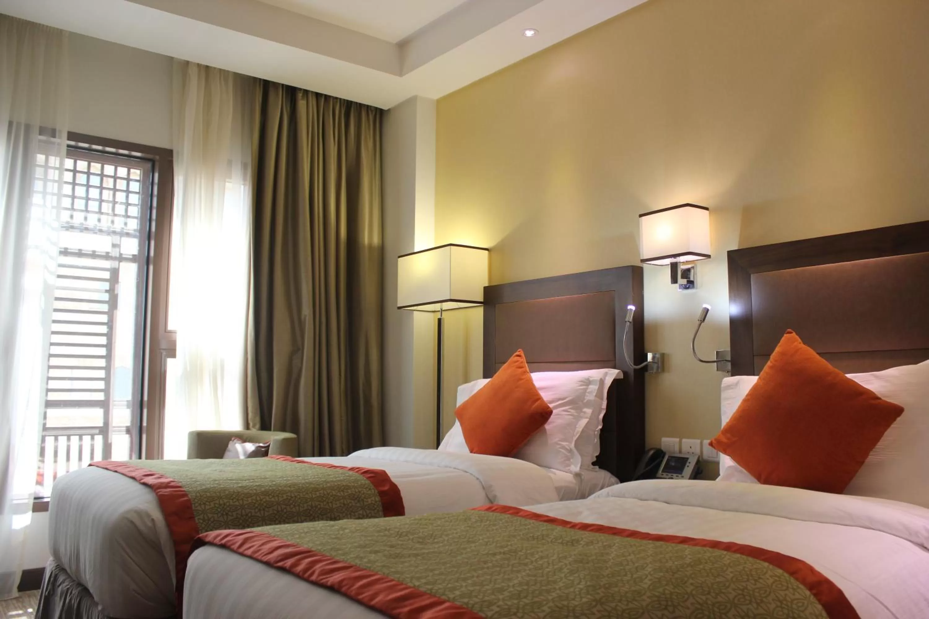 Photo of the whole room, Bed in Crowne Plaza Madinah by IHG