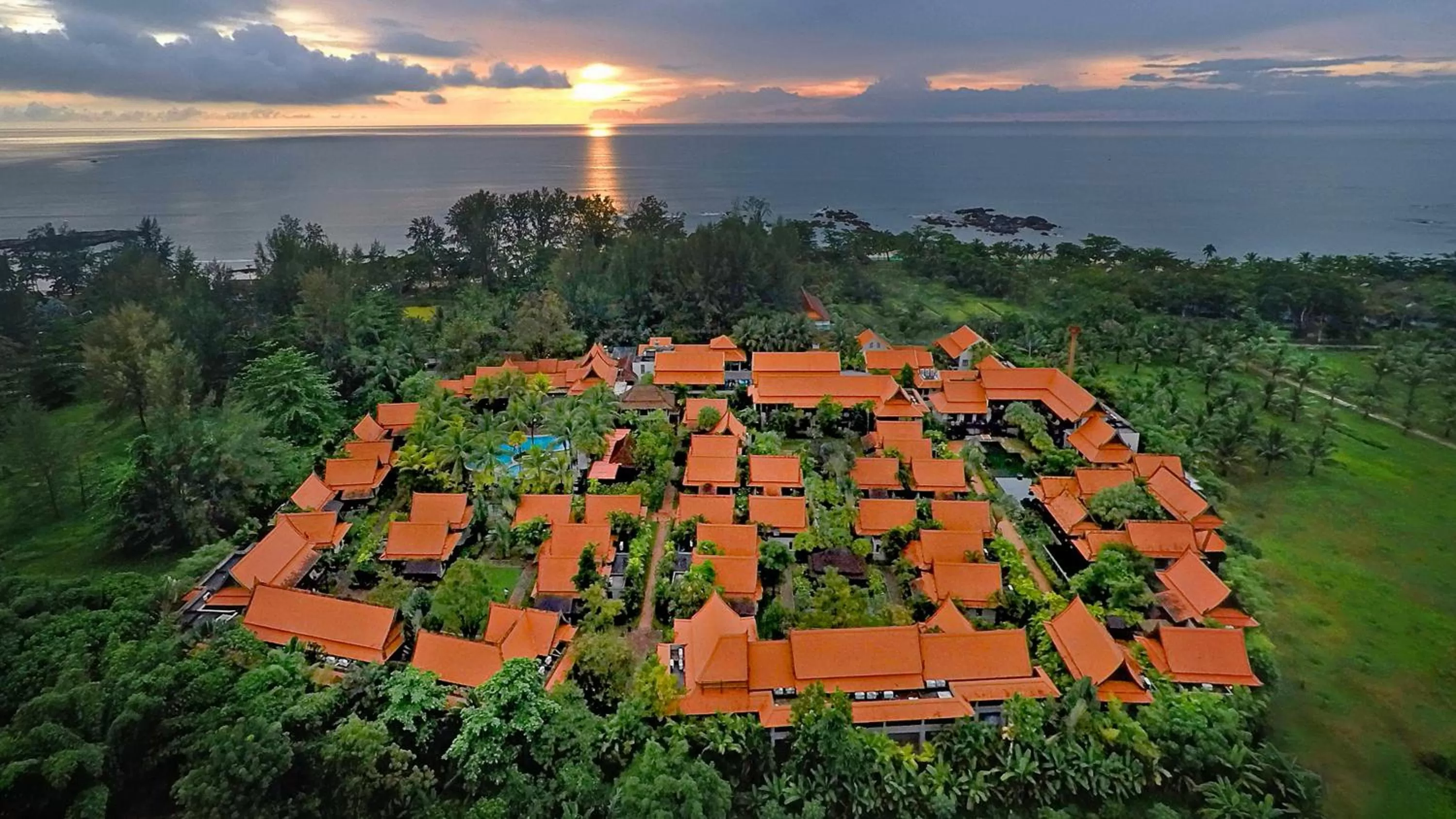 Bird's eye view in Khaolak Bhandari Resort & Spa
