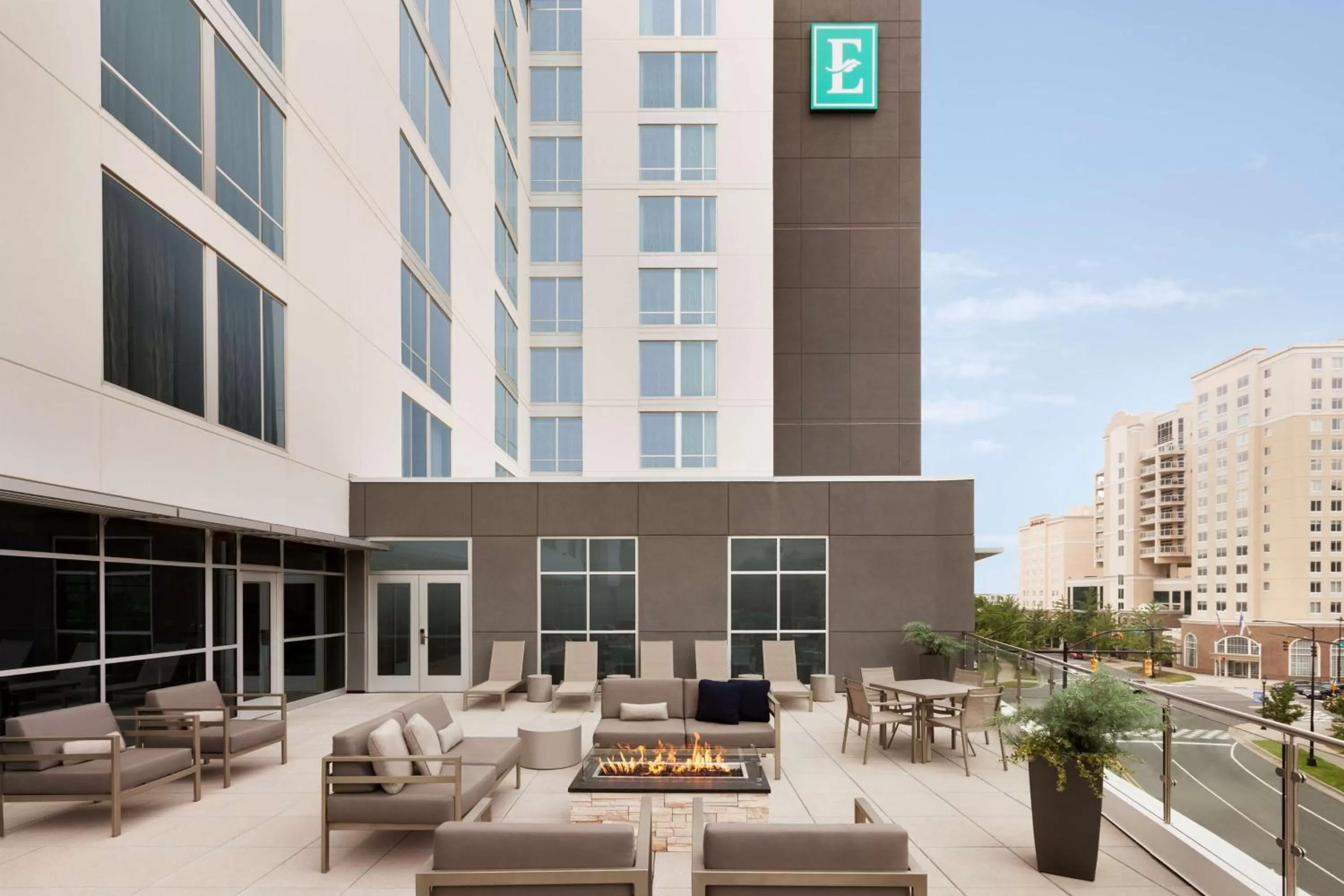 Patio in Embassy Suites by Hilton Charlotte Uptown