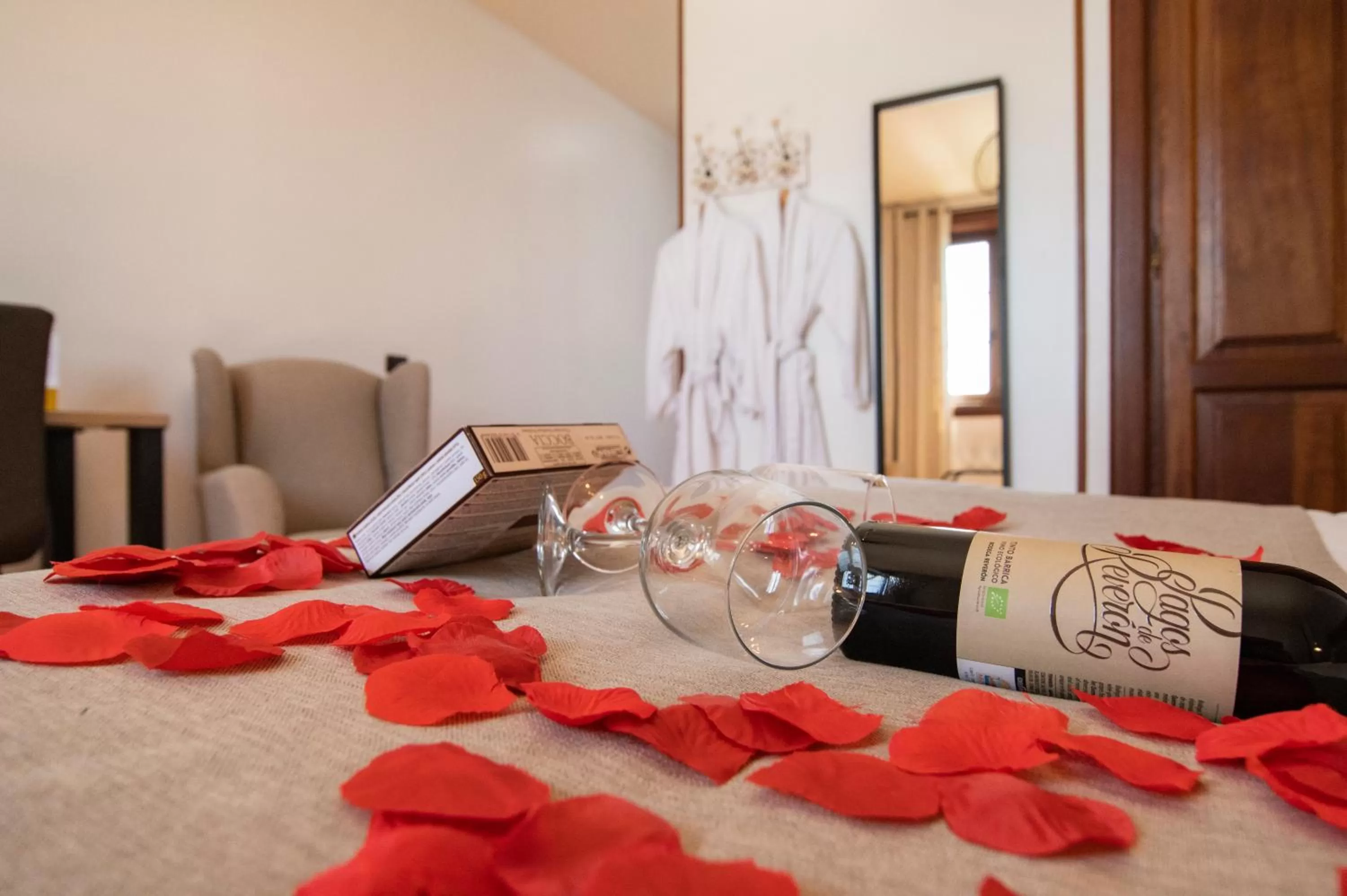 Bed in Hotel El Tejar & Spa