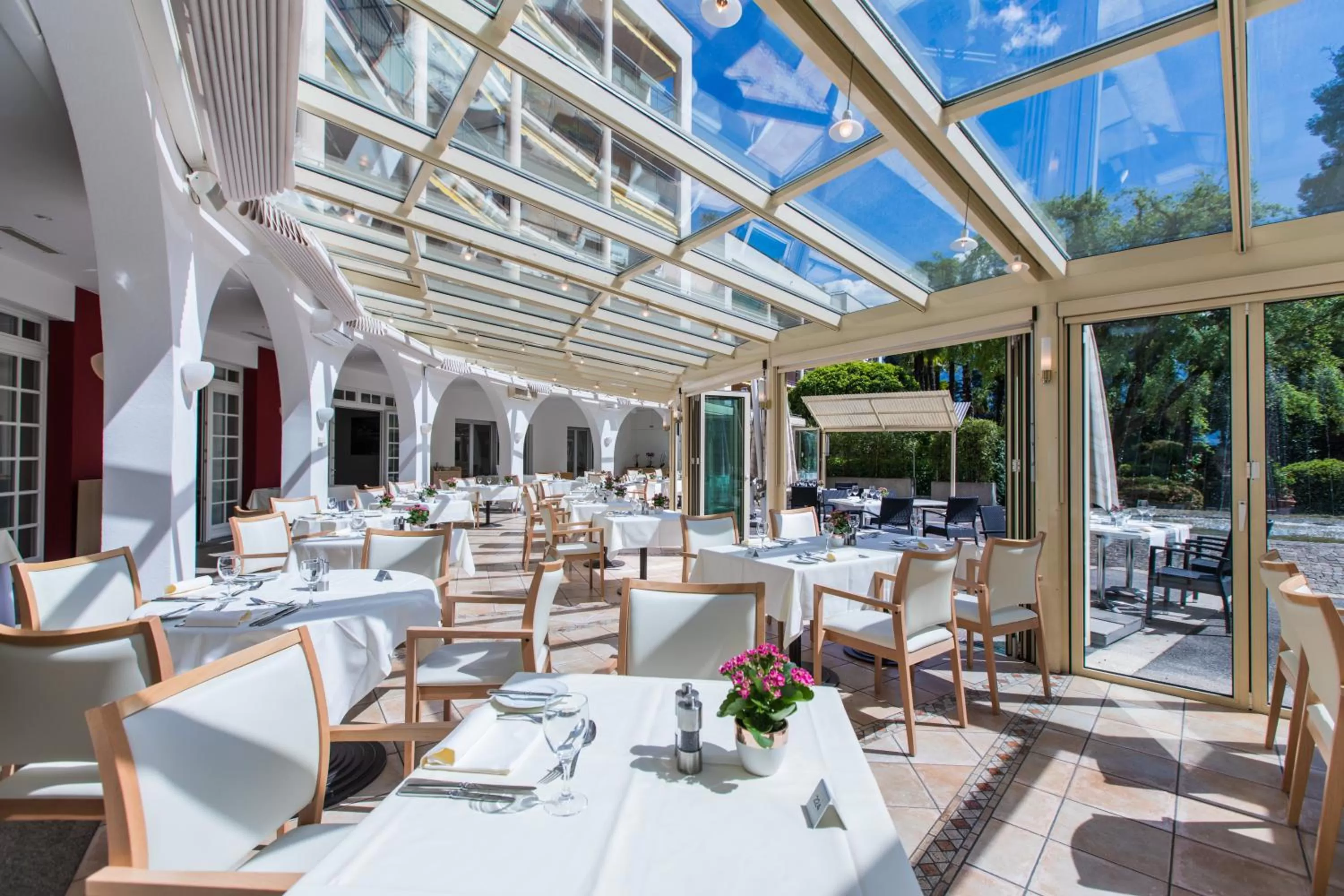 Restaurant/places to eat in Tertianum Residenza Al Parco Appartements & Restaurant