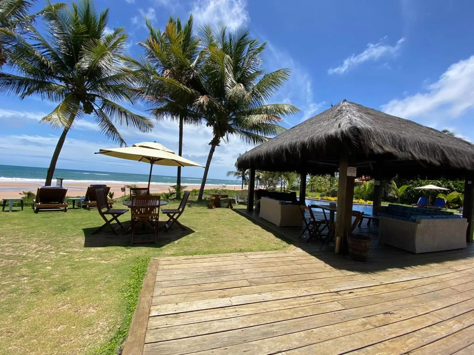Sea view in Pousada Bahia Boa