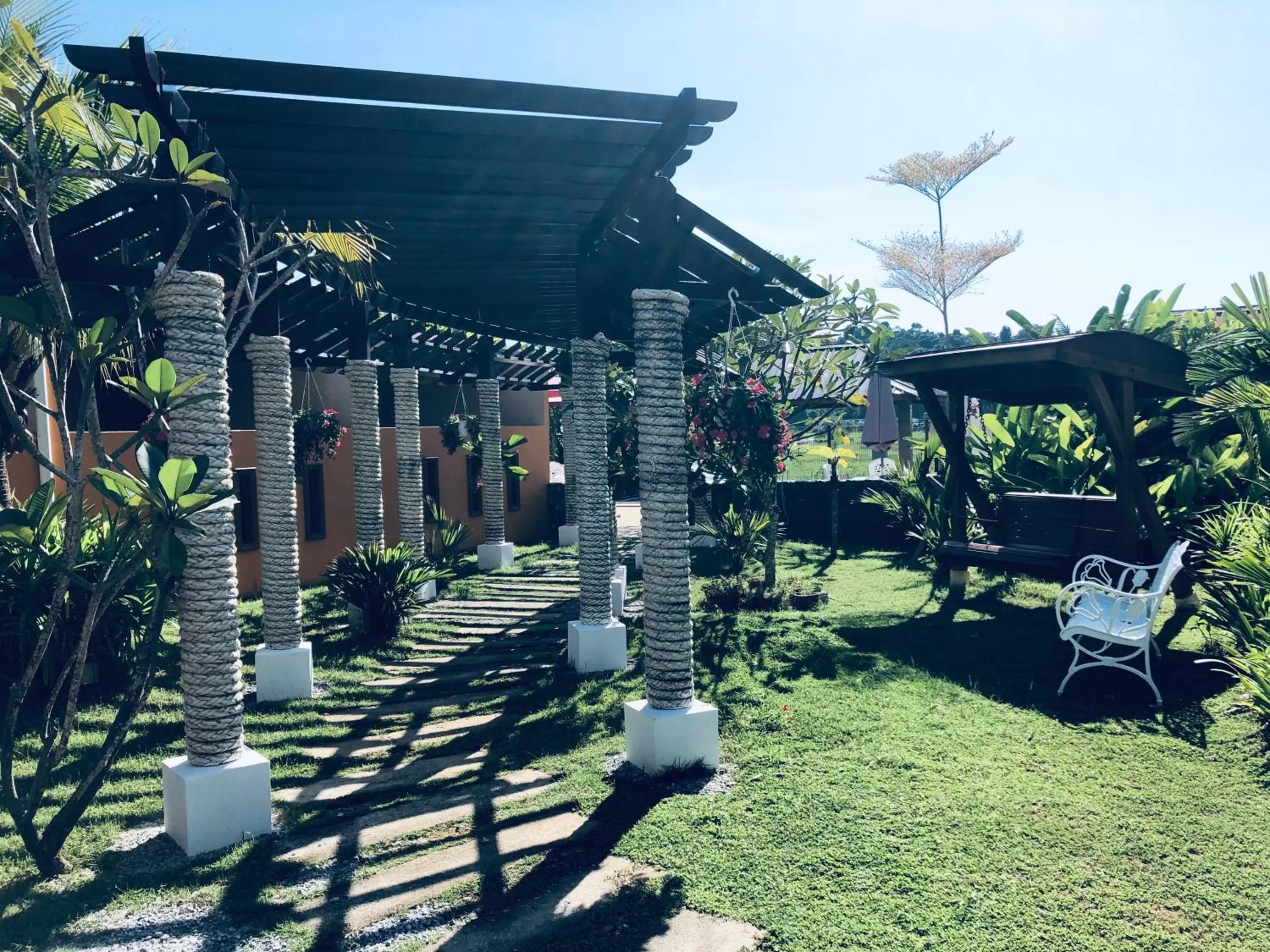 Garden in Chuu Pun Village Resort