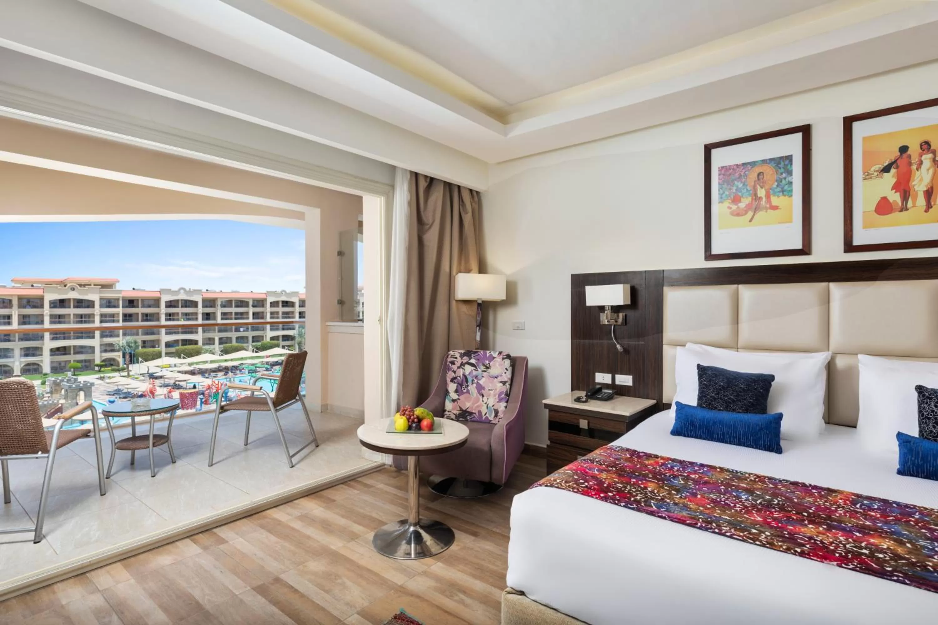 Bedroom, Bed in Pickalbatros White Beach Resort - Hurghada