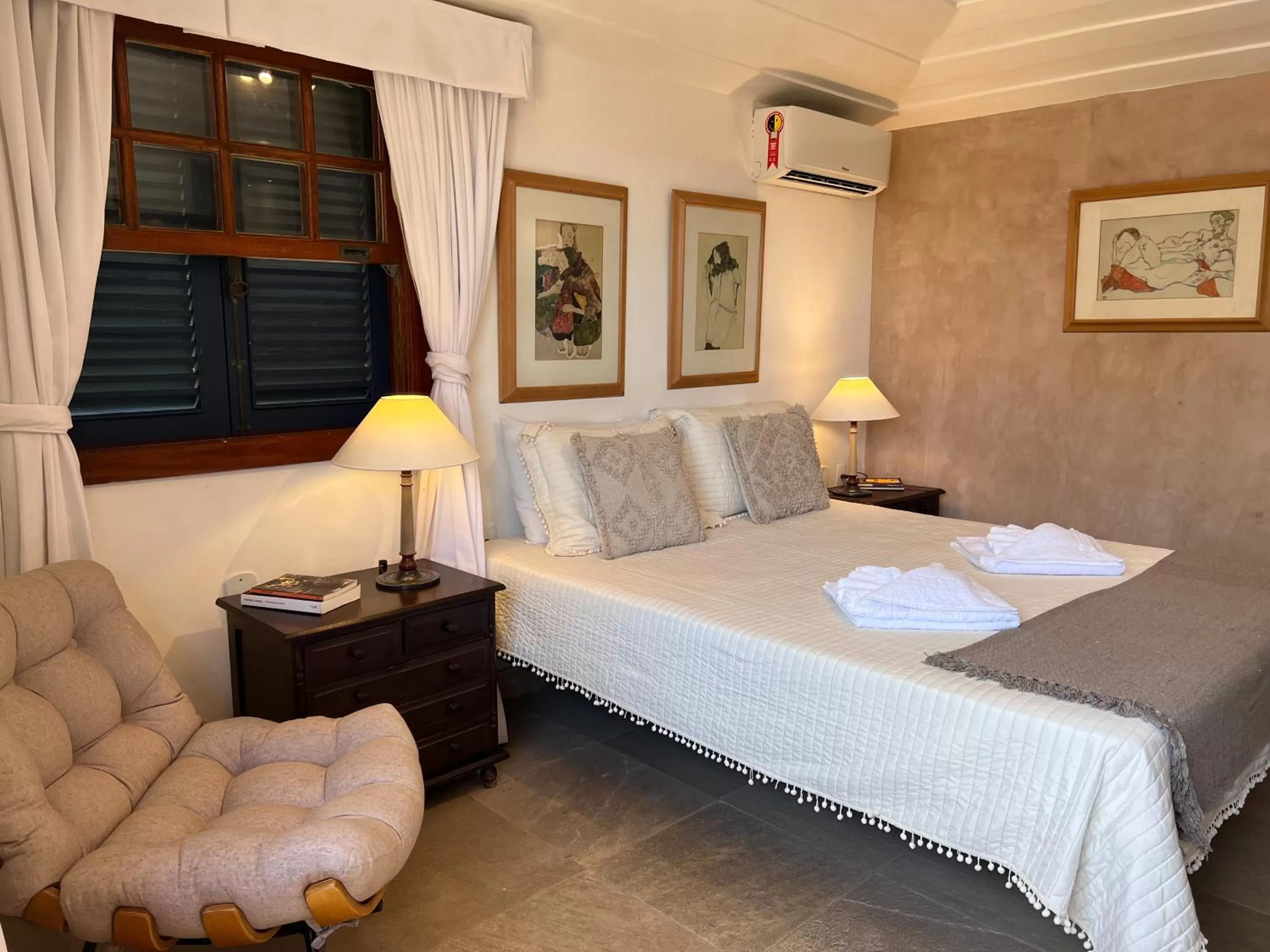 Bedroom in Pousada Blanca Mar