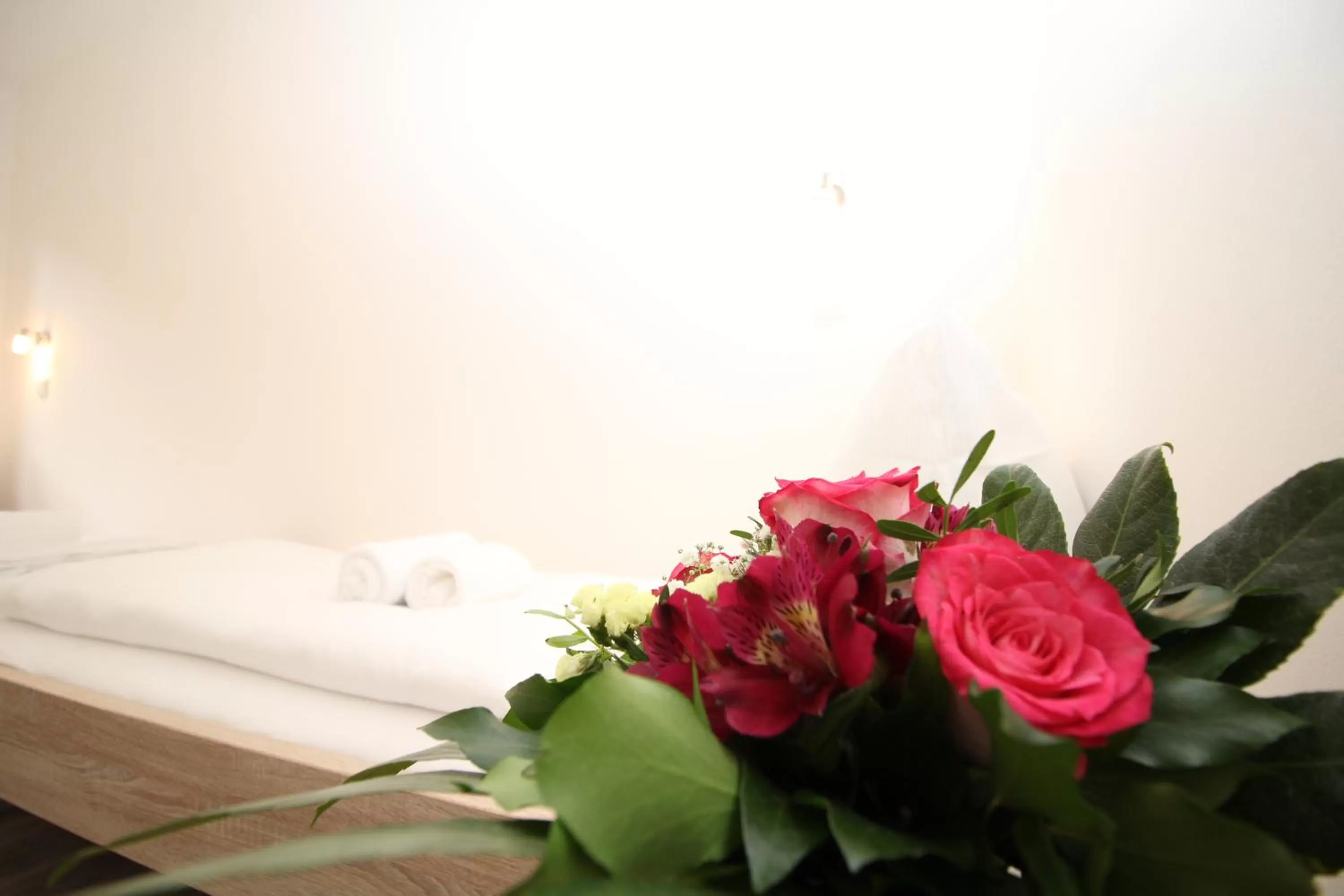 Bedroom, Bed in Apartments Tempelhof