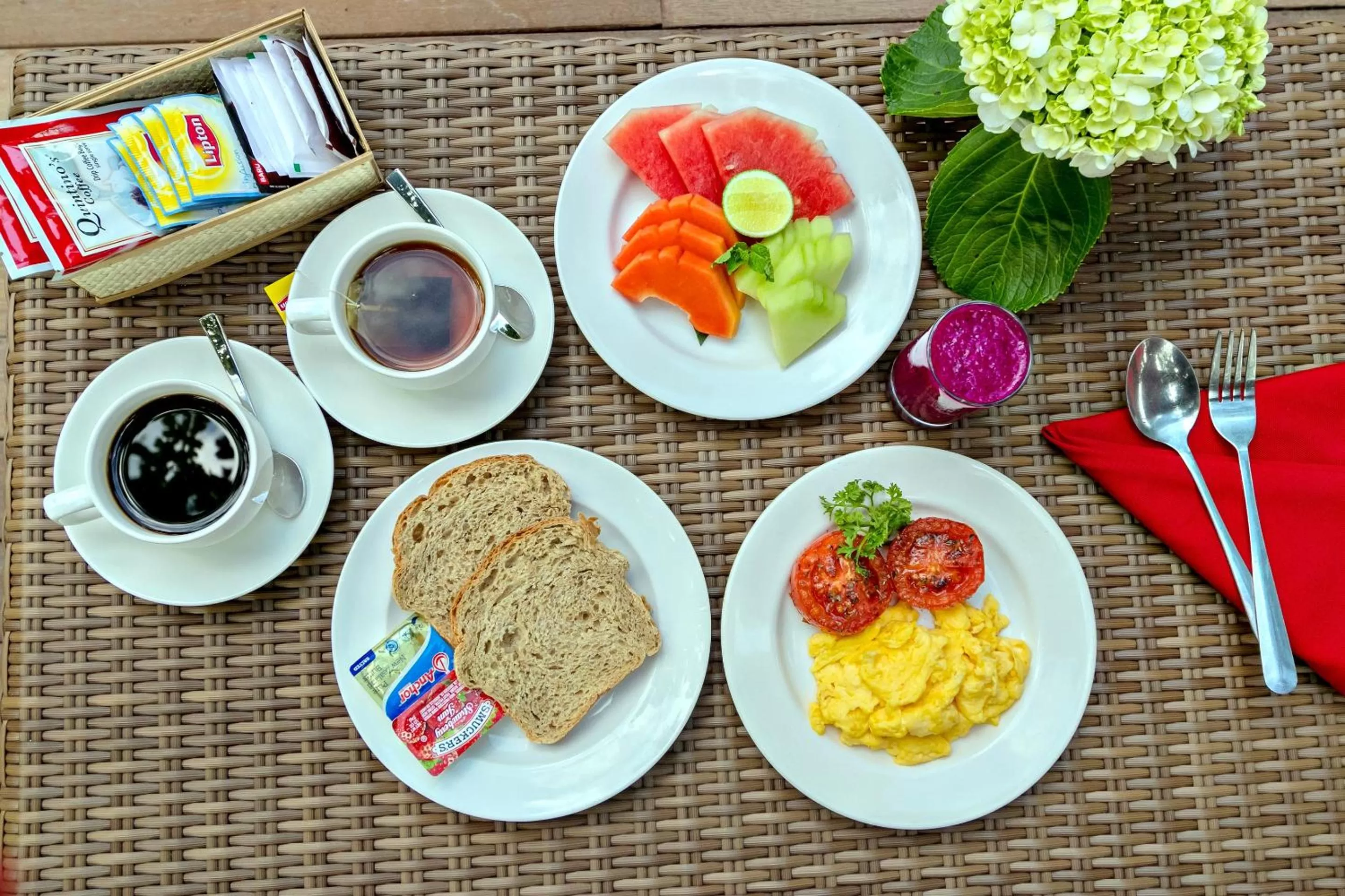 Food close-up in Canvas Escape Resort