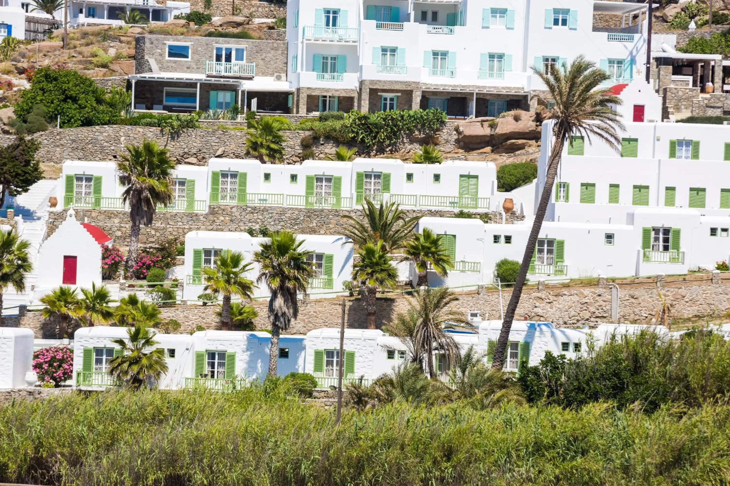 Property building in Mykonos Beach Hotel