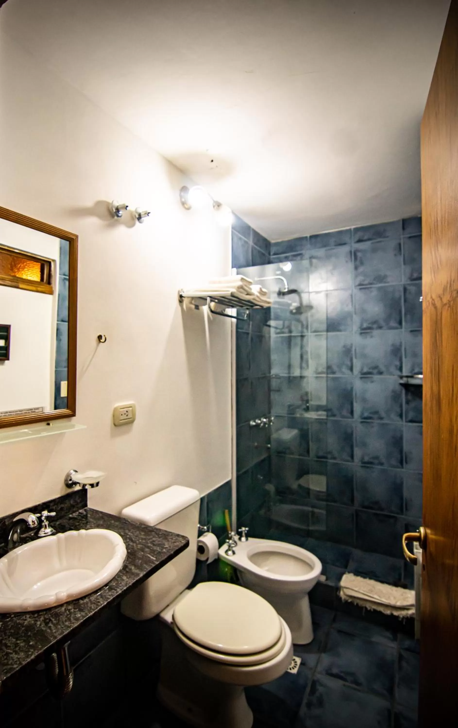 Bathroom in Las Avutardas Hosteria