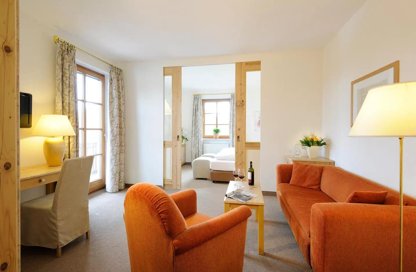 Living room in Landhaus Tanner