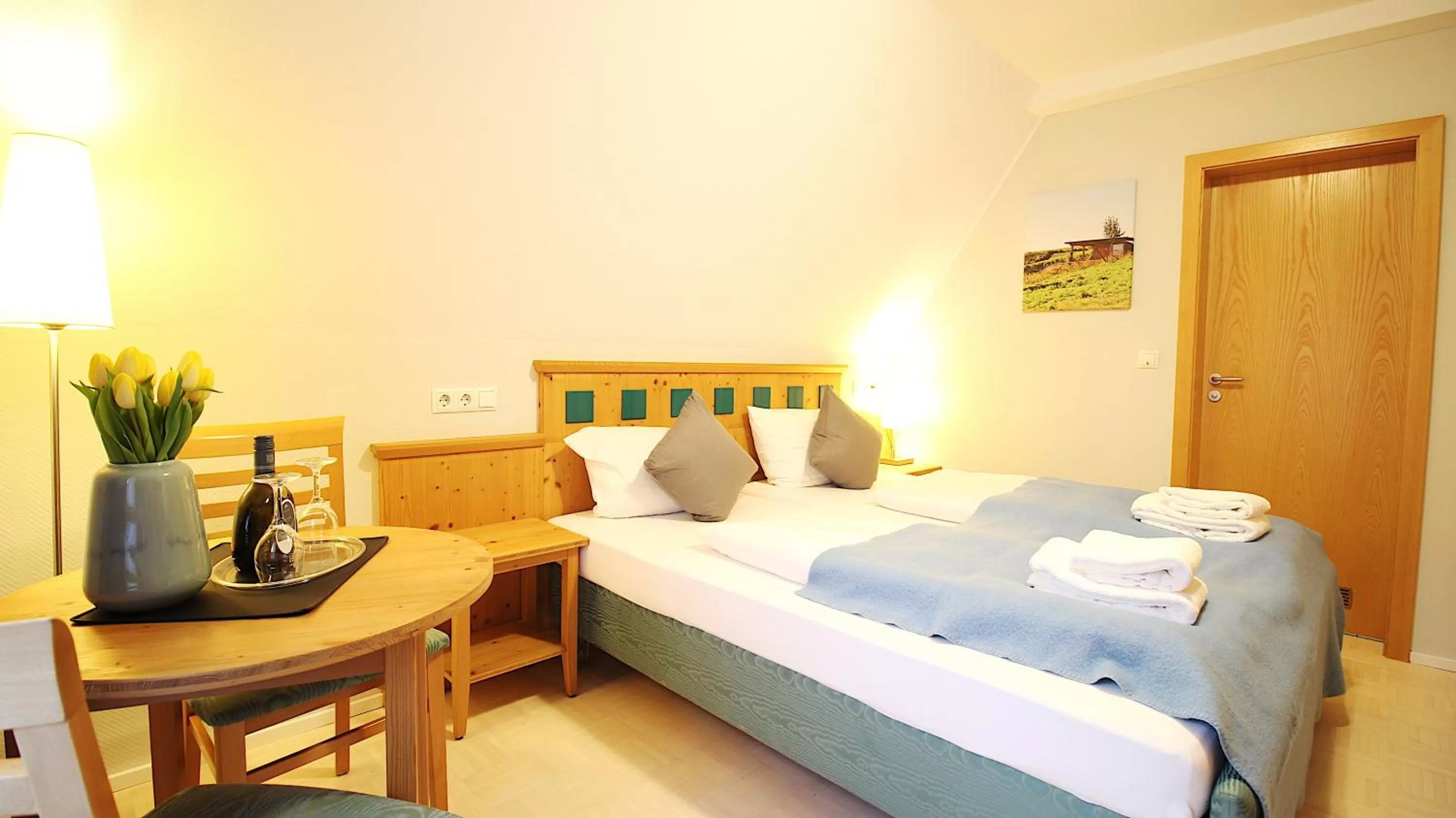 Bed in Aparthotel Alte Schmiede Dettelbach