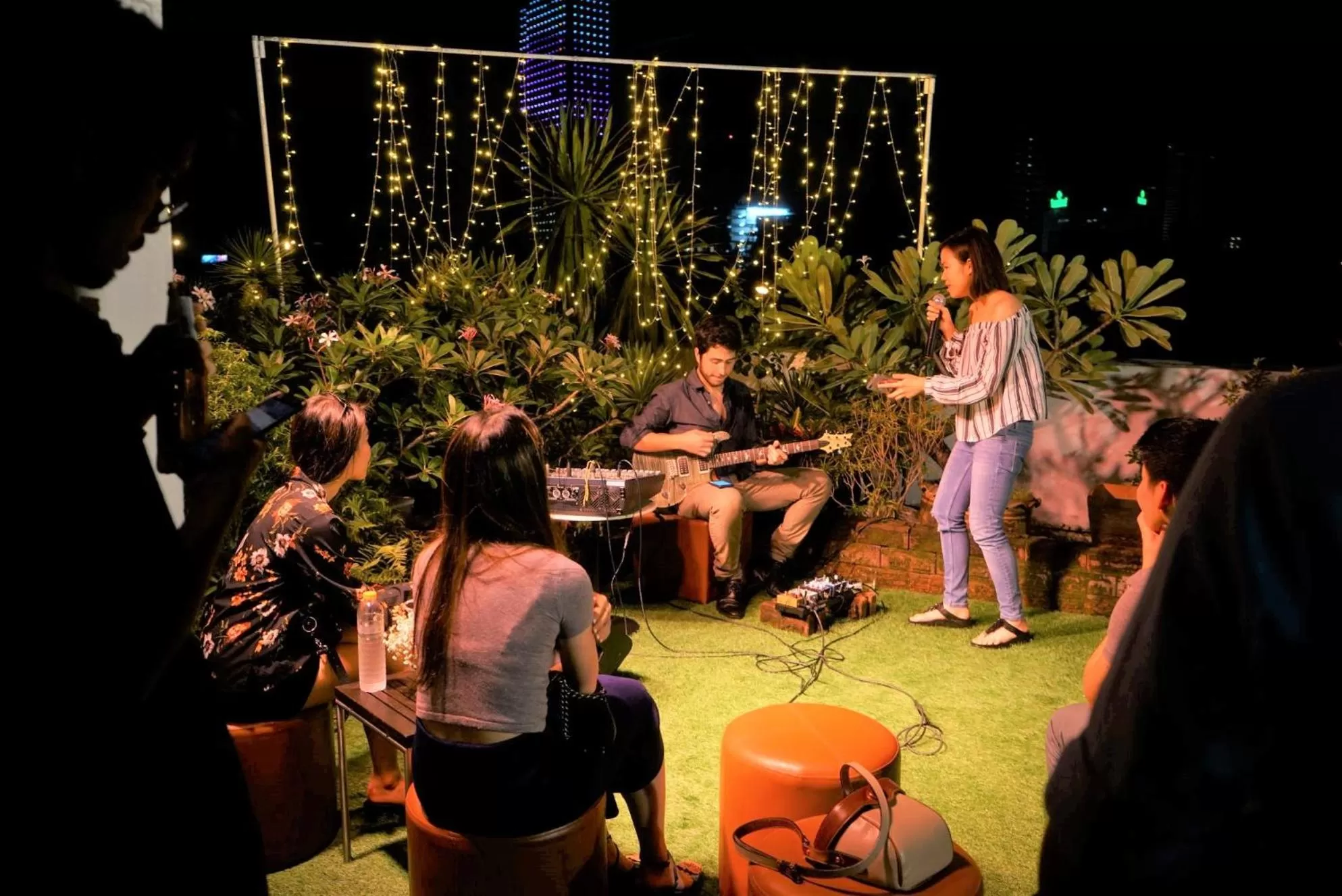 People in Maple Hotel