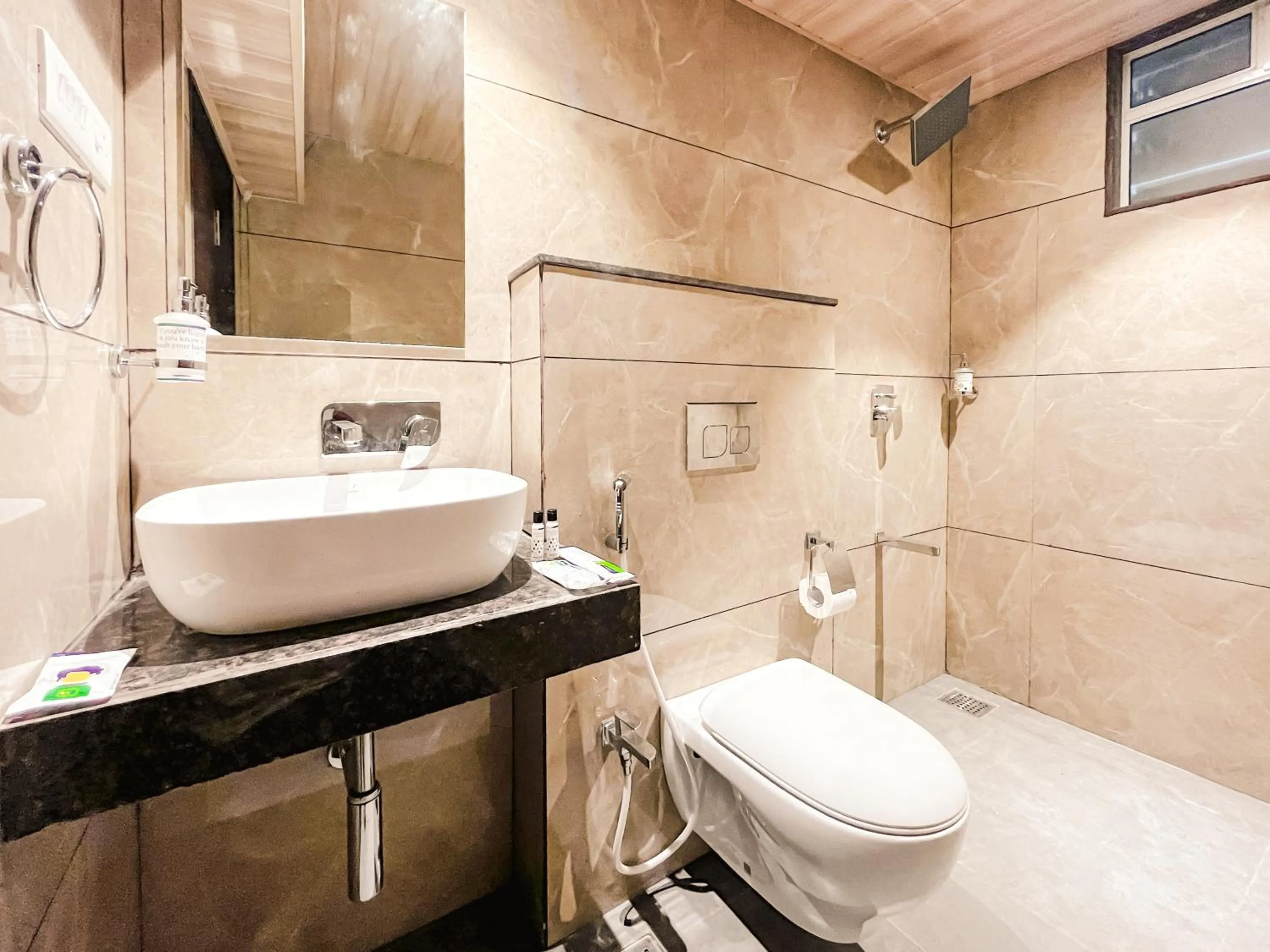 Toilet in Treebo Serenity Inn, Koregaon Park