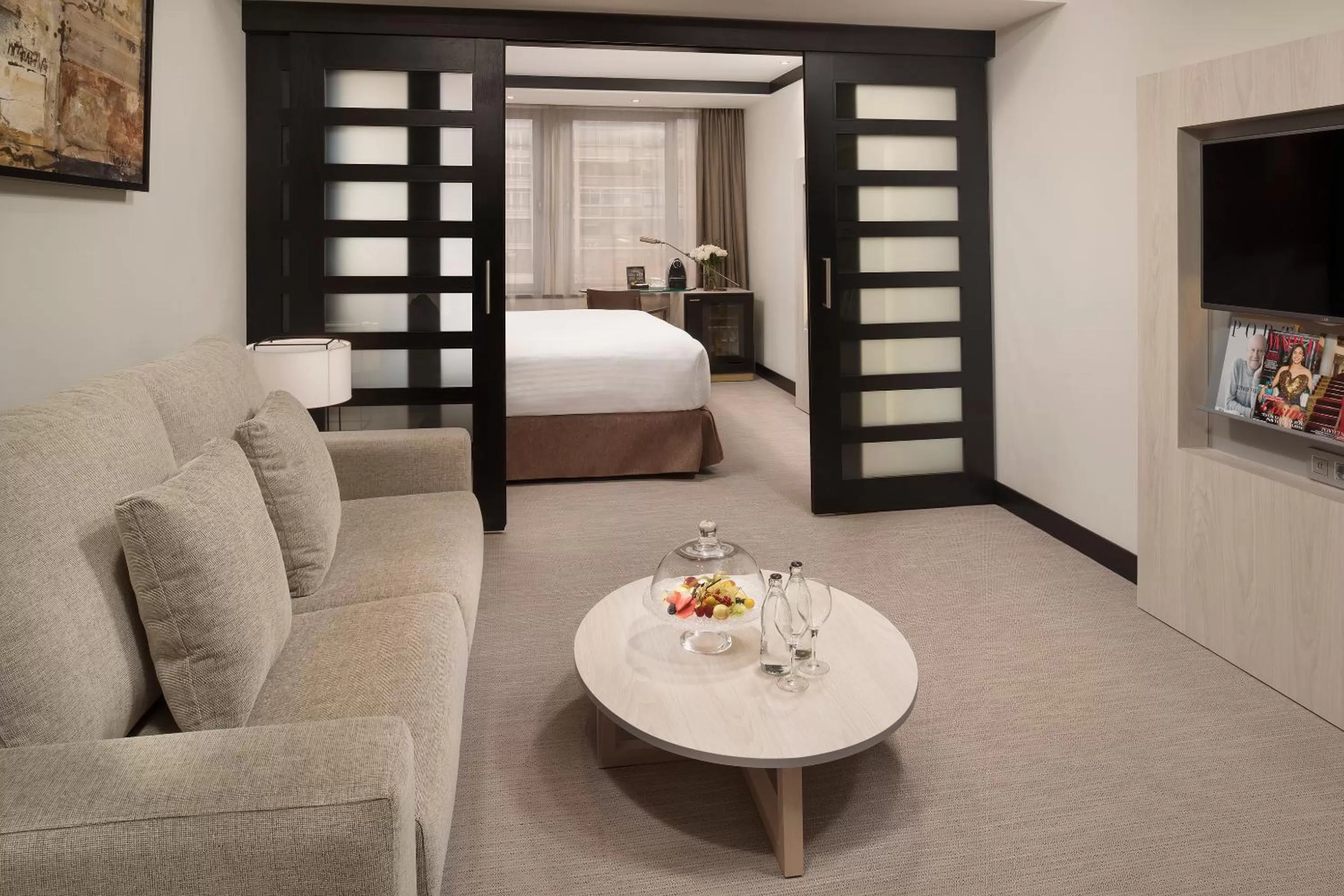 Bed in Melia Barcelona Sarriá