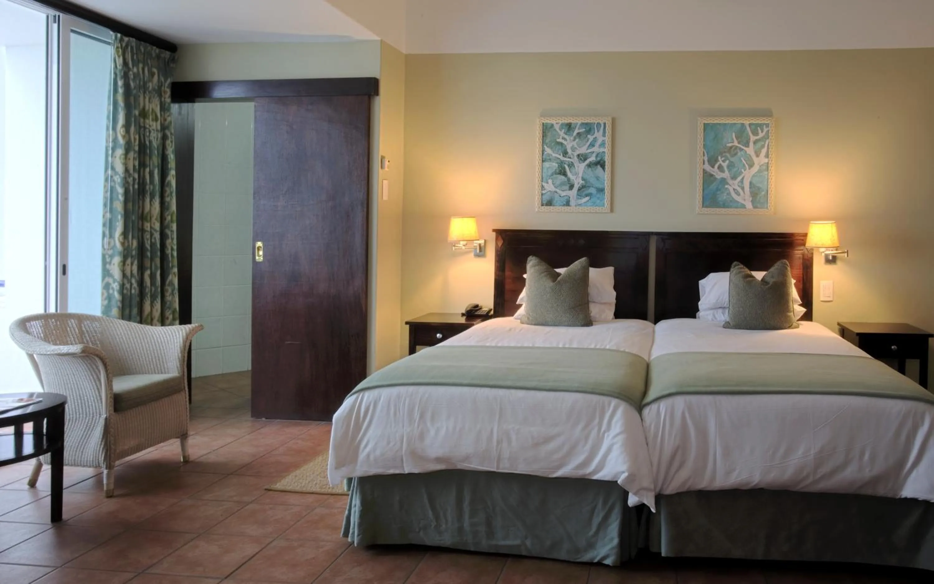 Bed in Hotel Cardoso