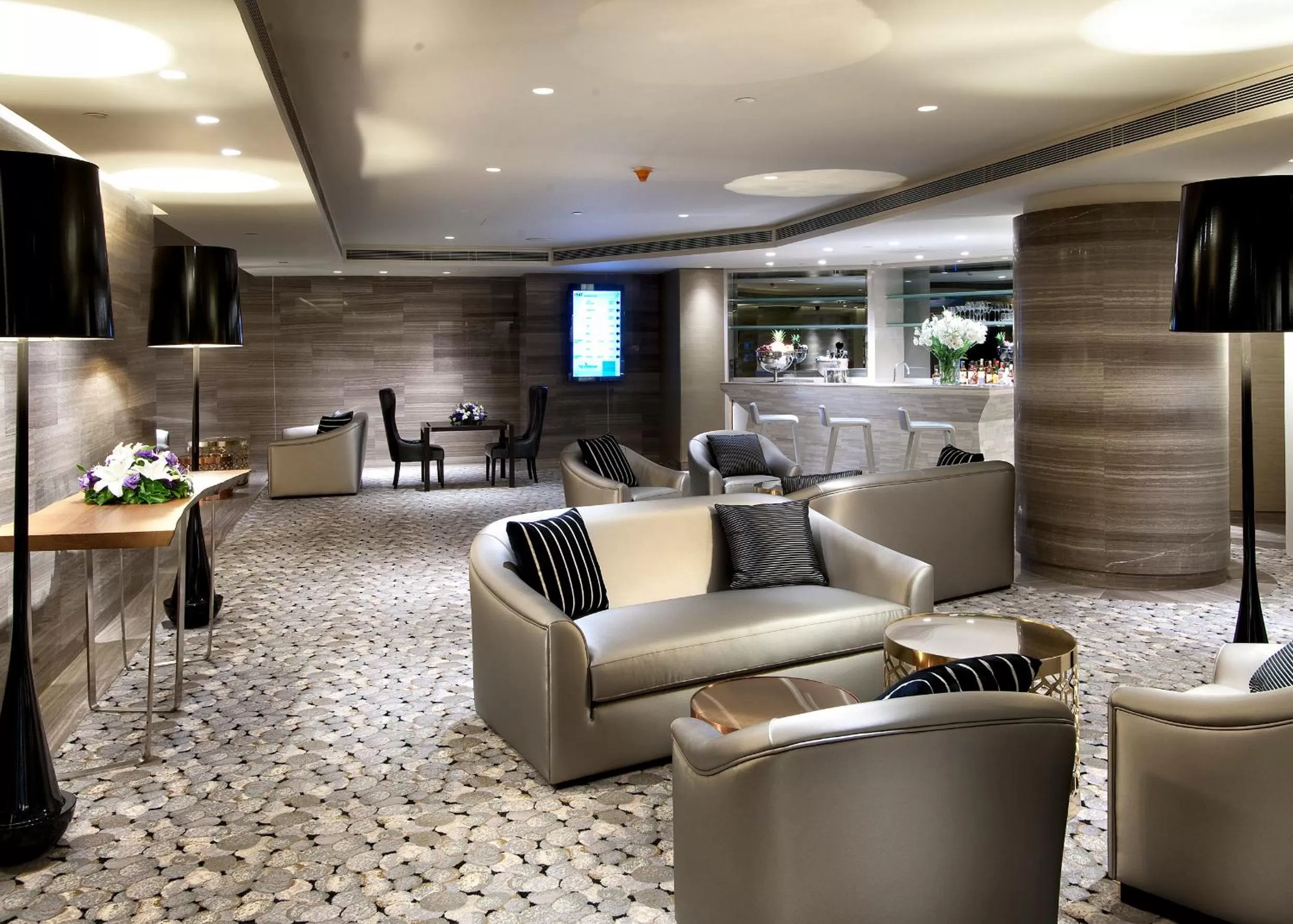 Lounge or bar in The Marmara Taksim